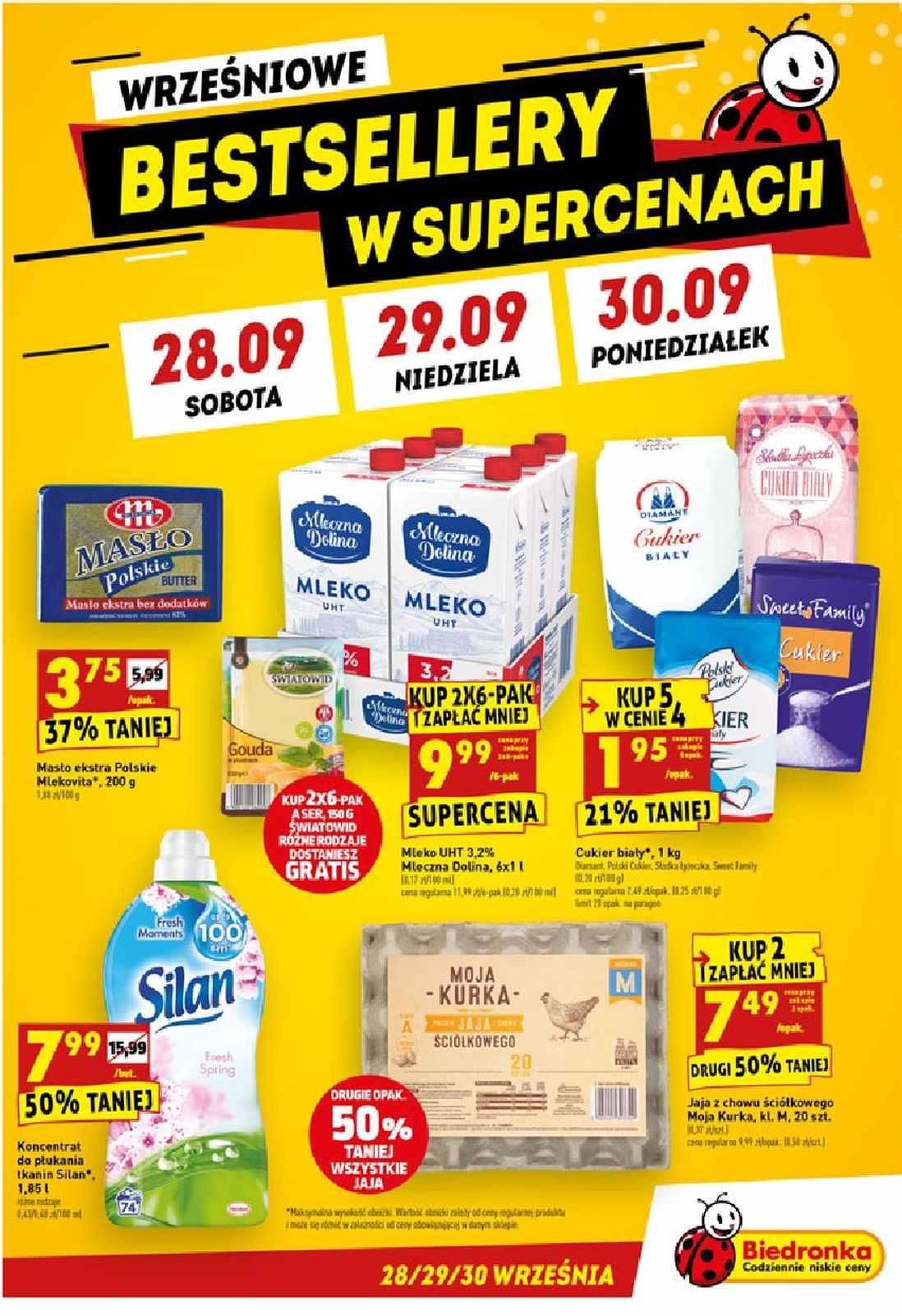 Gazetka promocyjna Biedronka str. 1