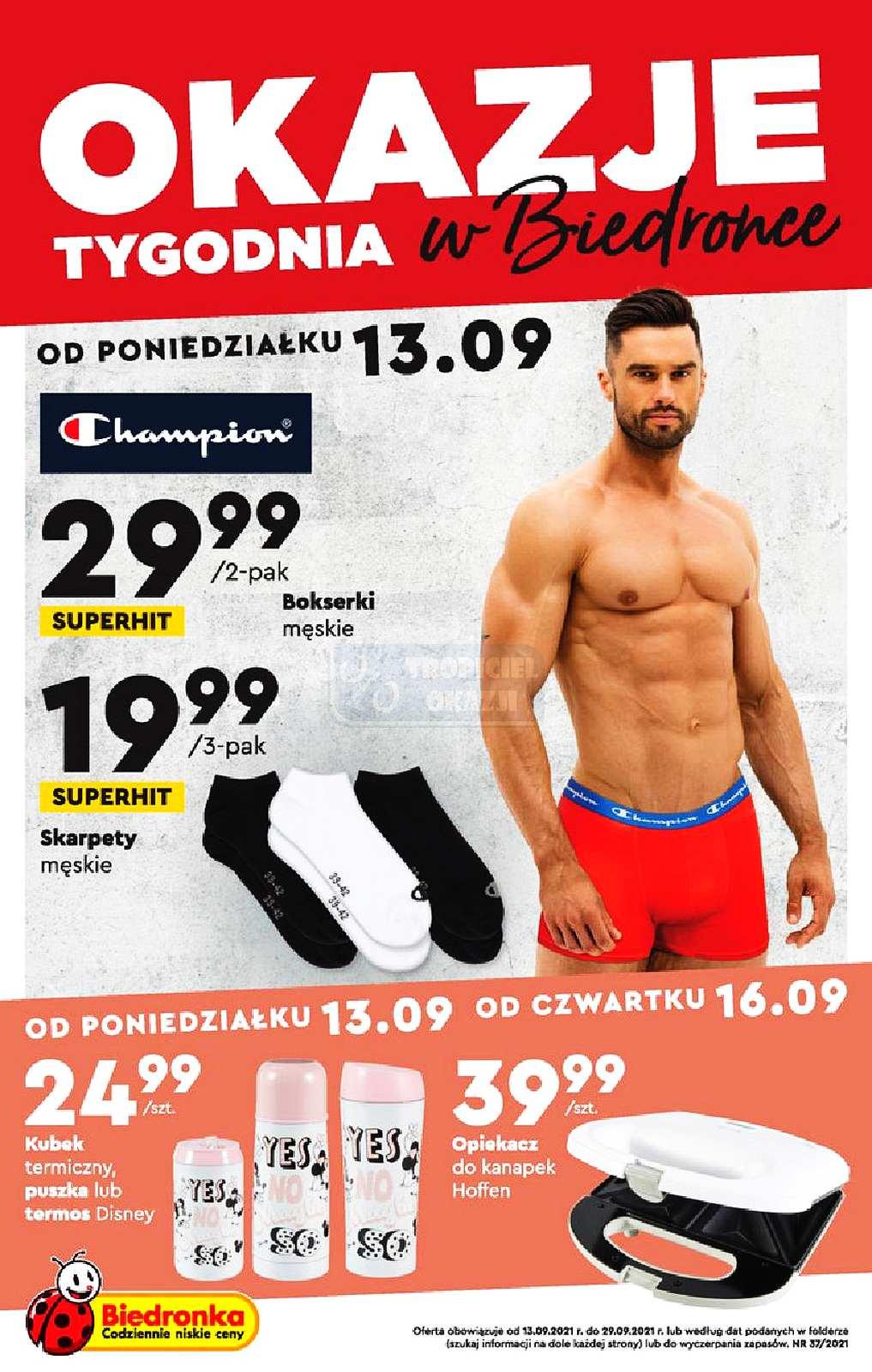 Gazetka promocyjna Biedronka str. 1