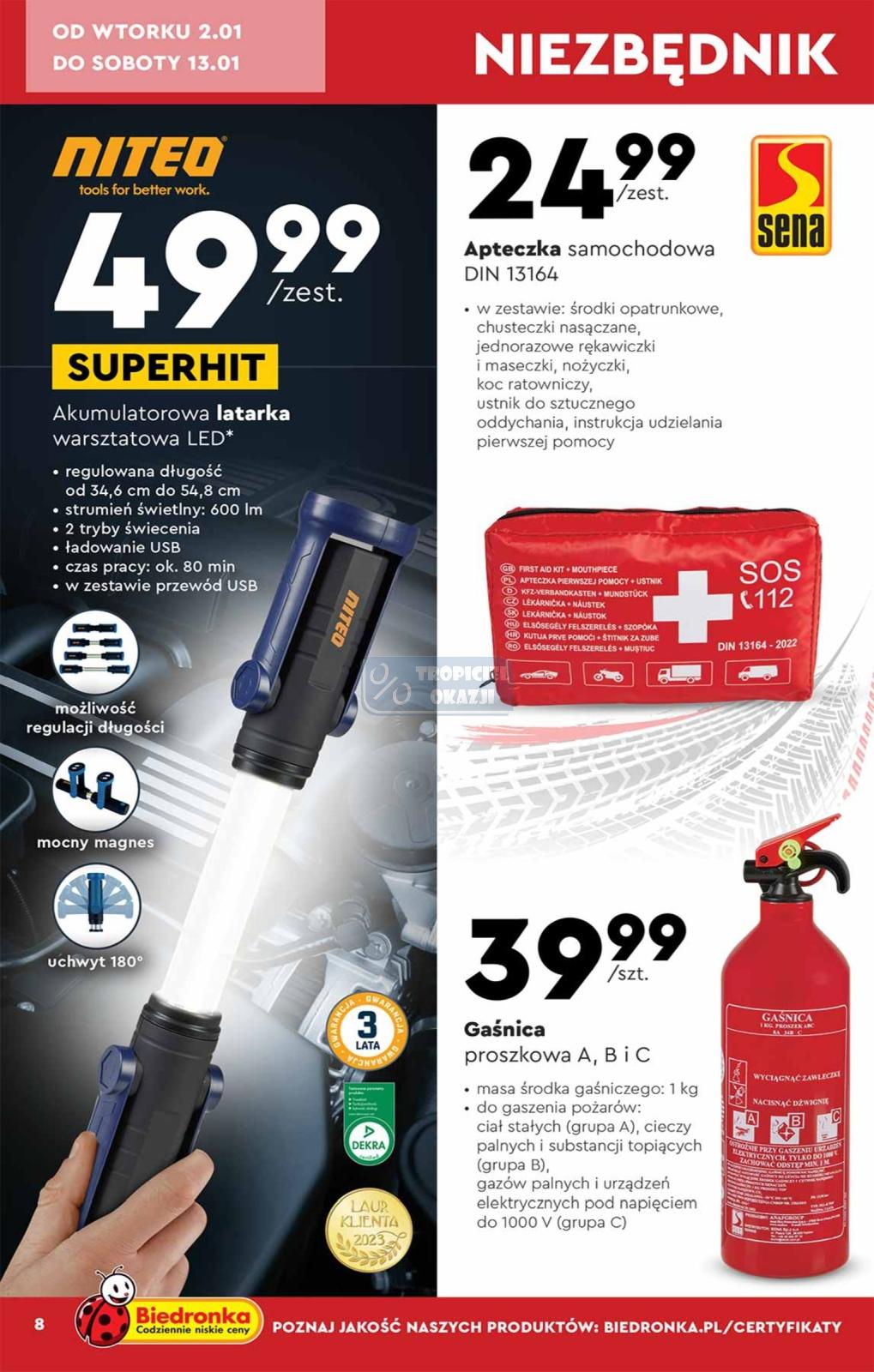 Gazetka promocyjna Biedronka str. 8
