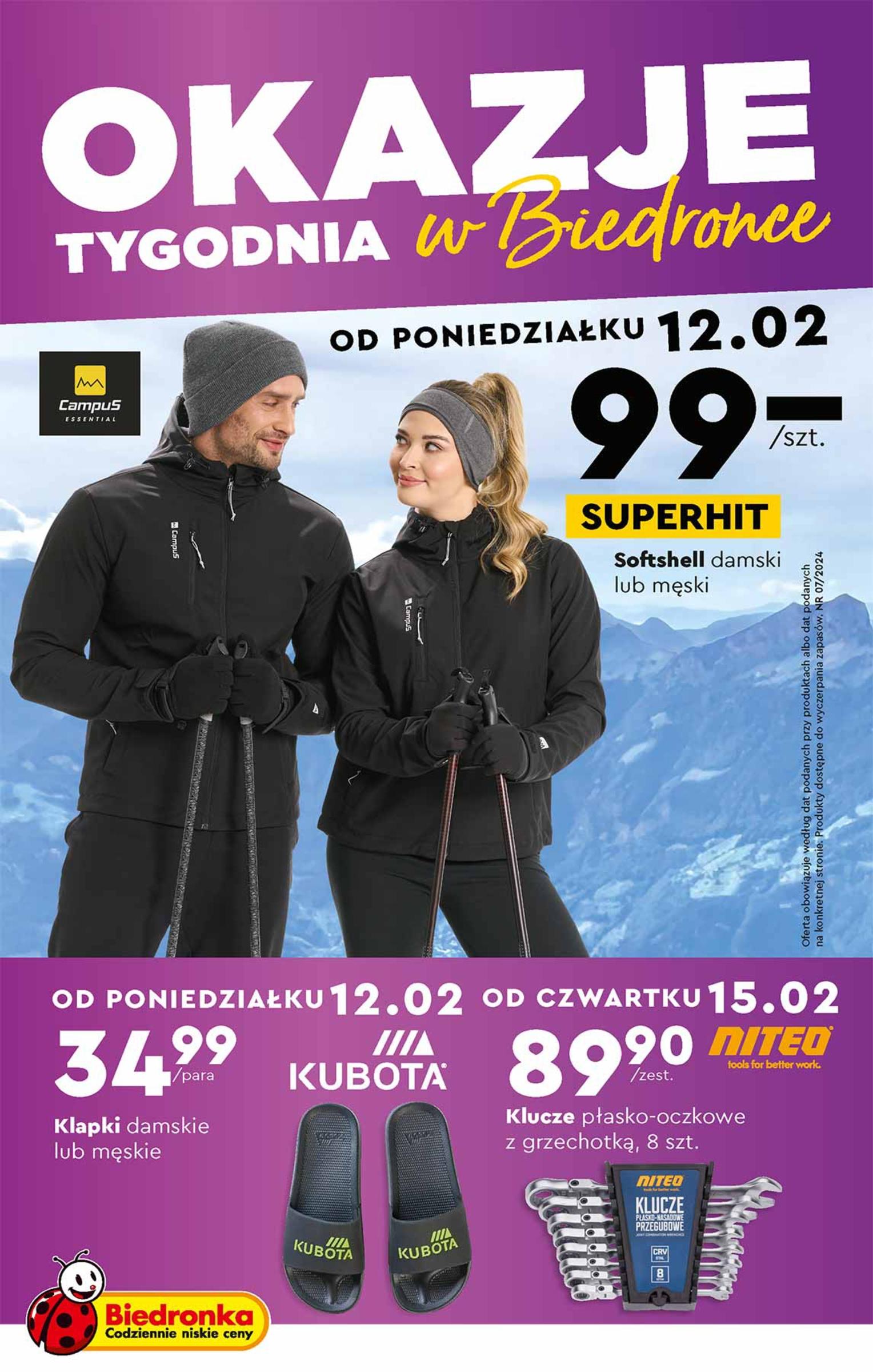 Gazetka promocyjna Biedronka str. 1