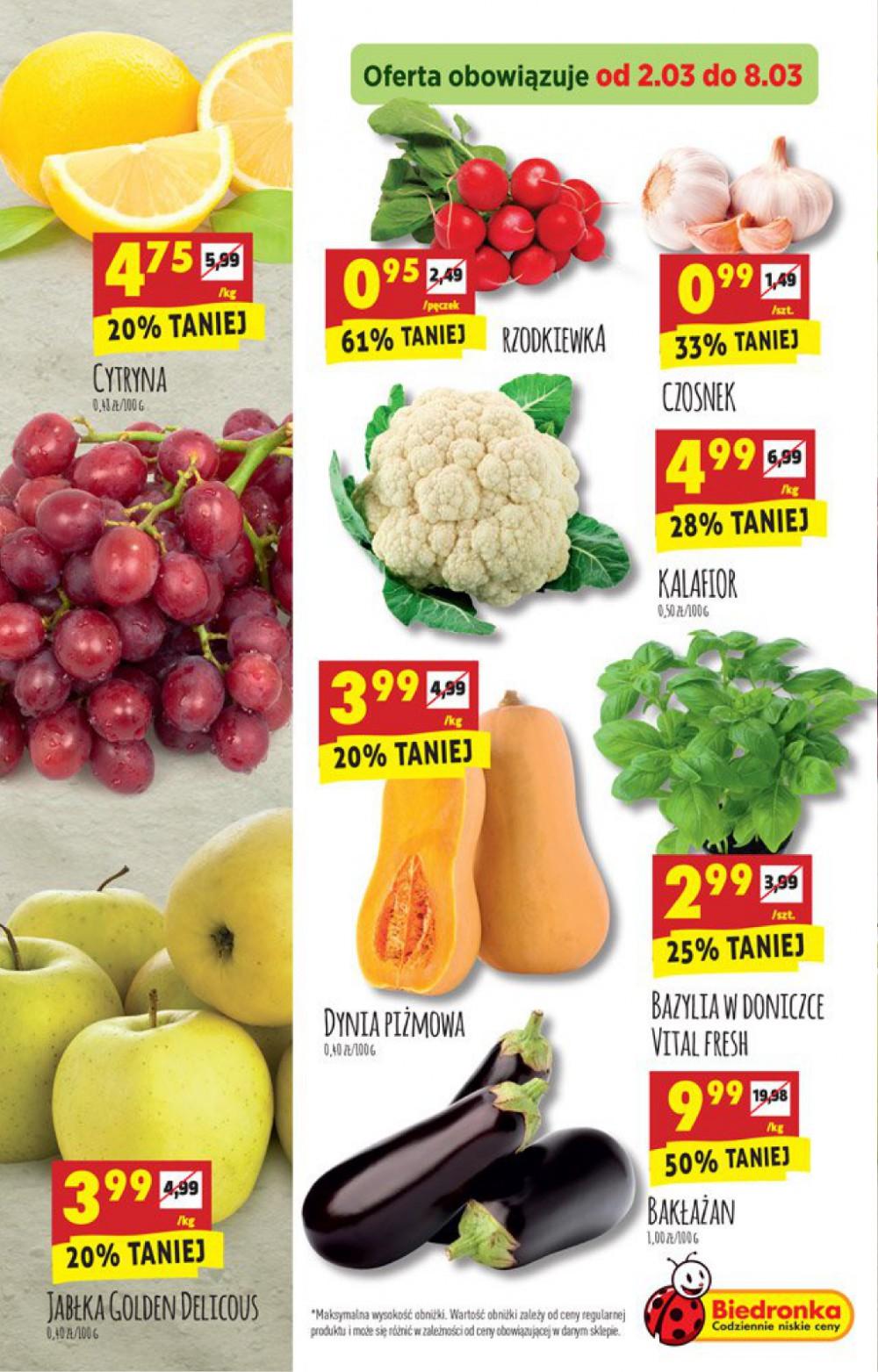 Gazetka promocyjna Biedronka str. 3