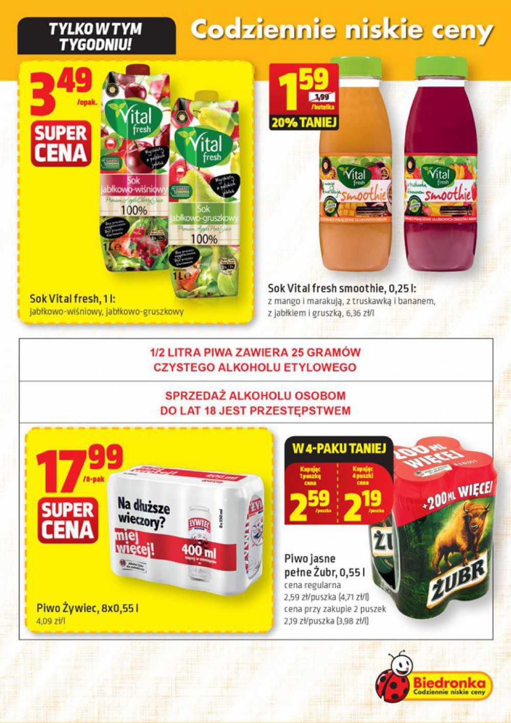 Gazetka promocyjna Biedronka str. 17