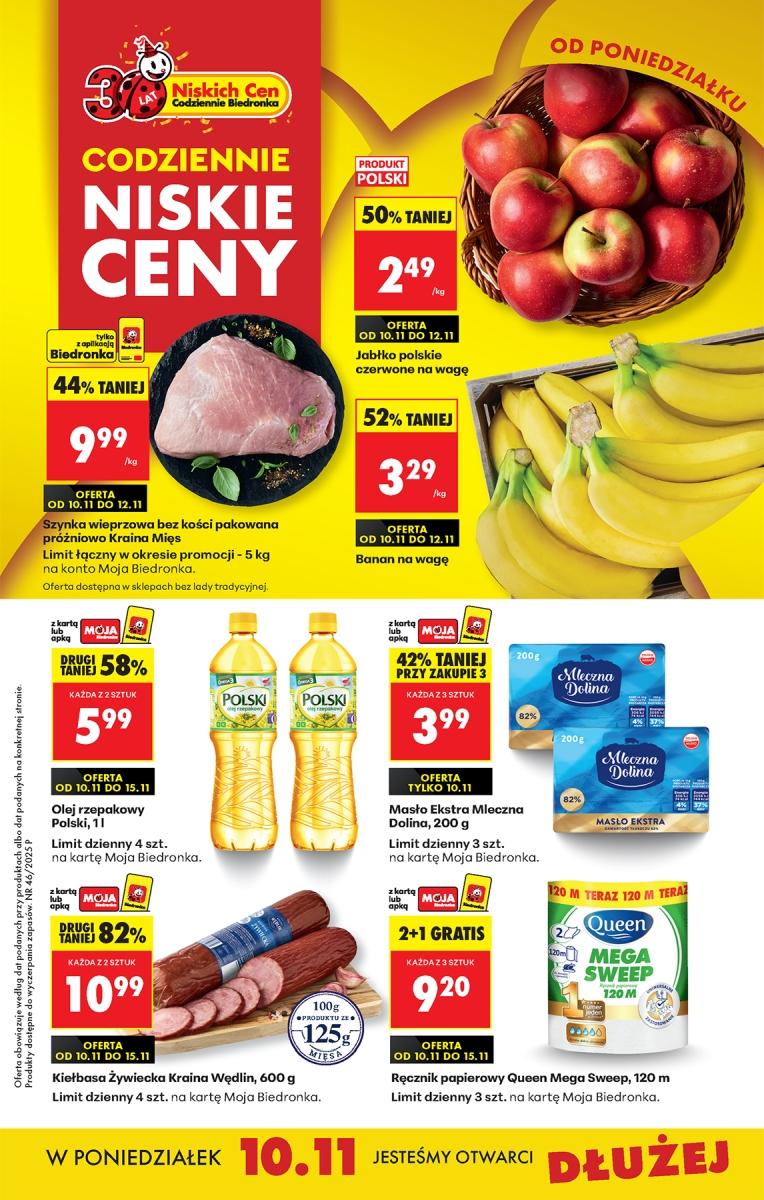 Gazetka promocyjna Biedronka str. 1