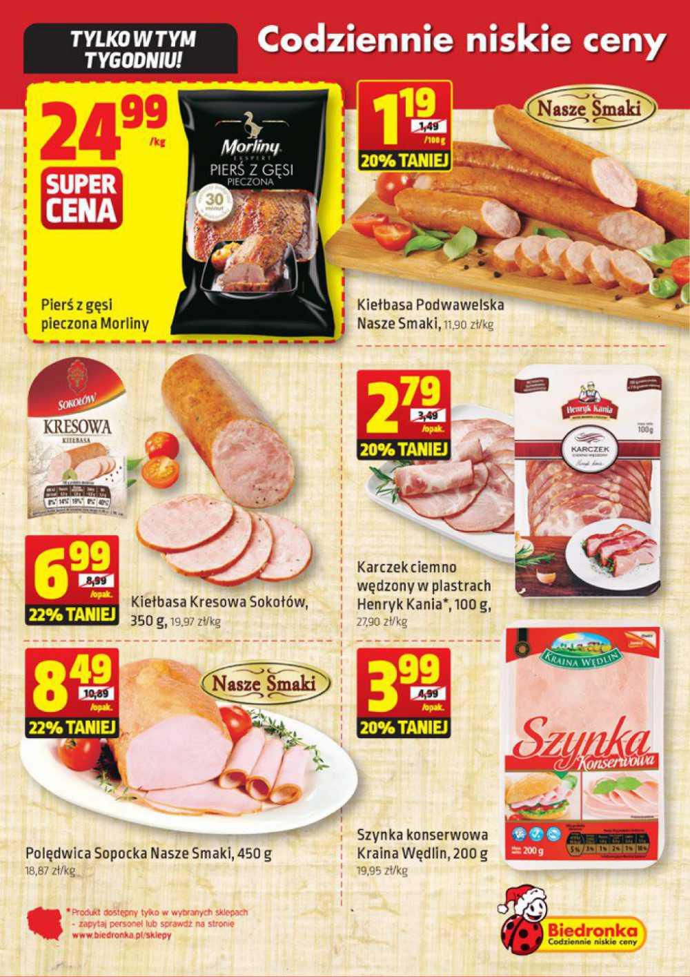 Gazetka promocyjna Biedronka str. 3