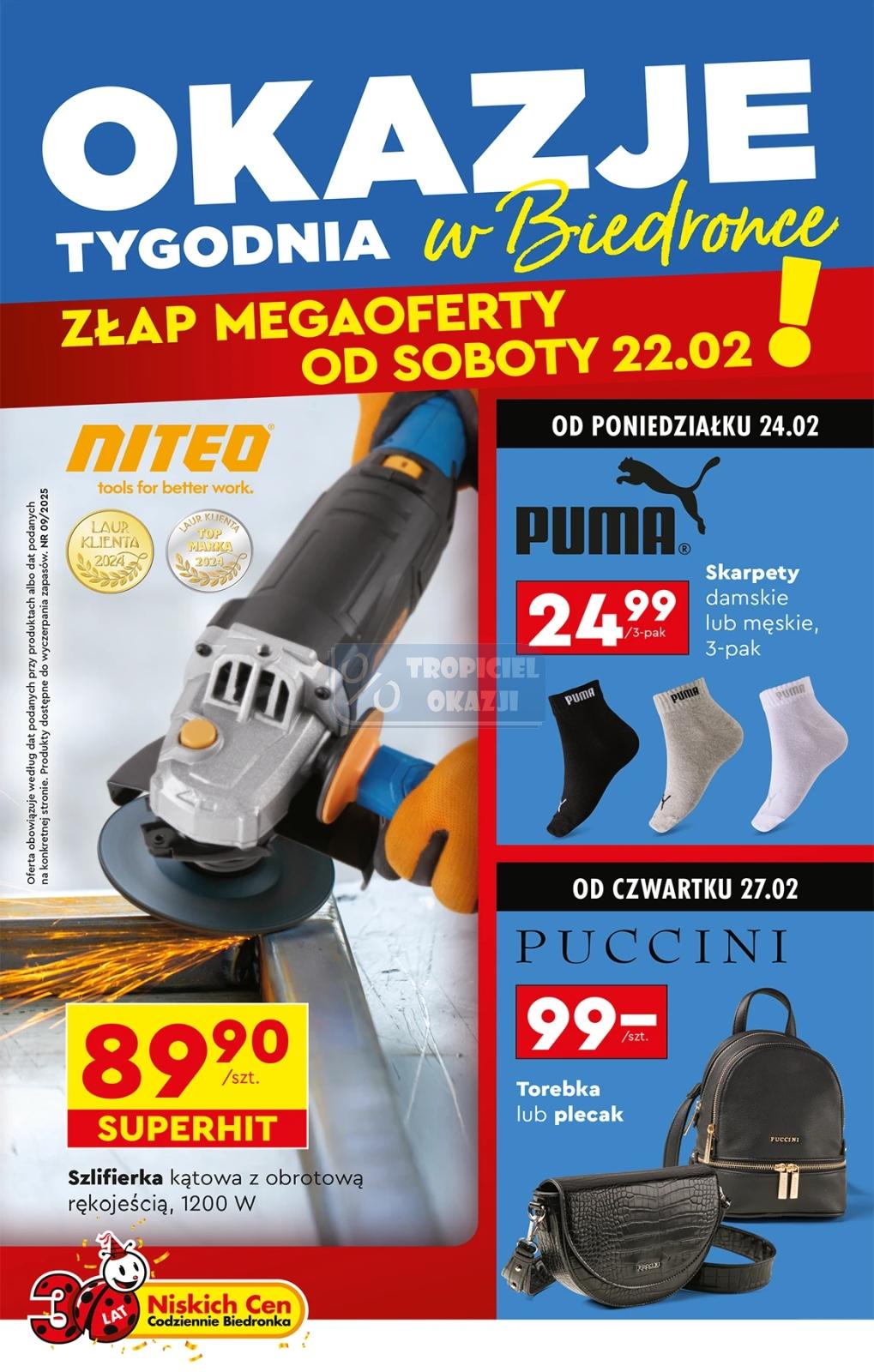 Gazetka promocyjna Biedronka str. 1