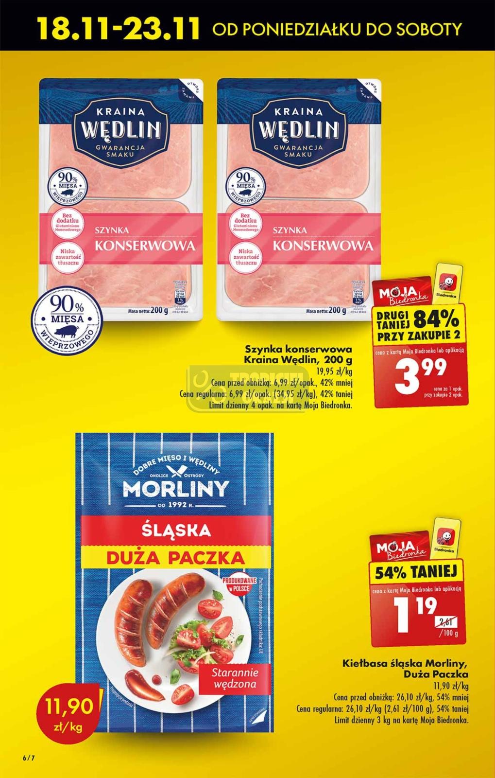 Gazetka promocyjna Biedronka str. 6