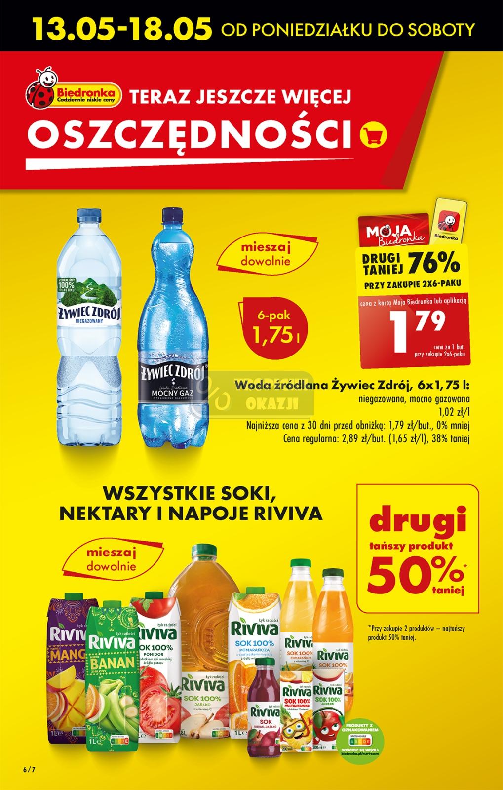 Gazetka promocyjna Biedronka str. 6