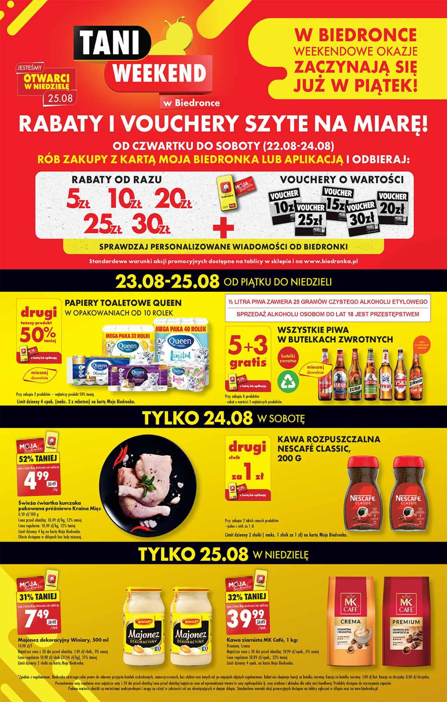 Gazetka promocyjna Biedronka str. 1