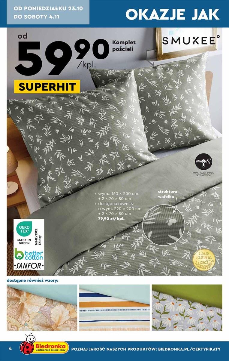 Gazetka promocyjna Biedronka str. 4