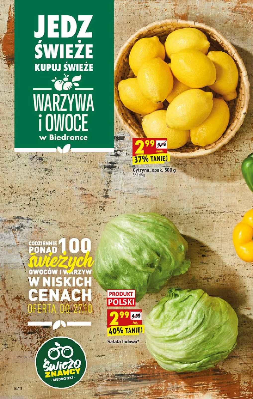 Gazetka promocyjna Biedronka str. 16
