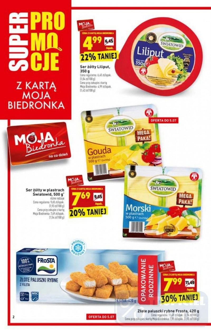 Gazetka promocyjna Biedronka str. 2