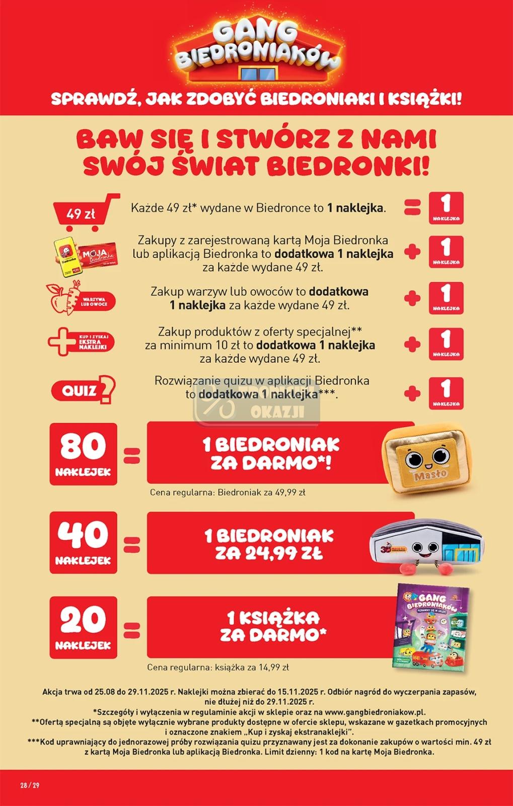 Gazetka promocyjna Biedronka str. 30