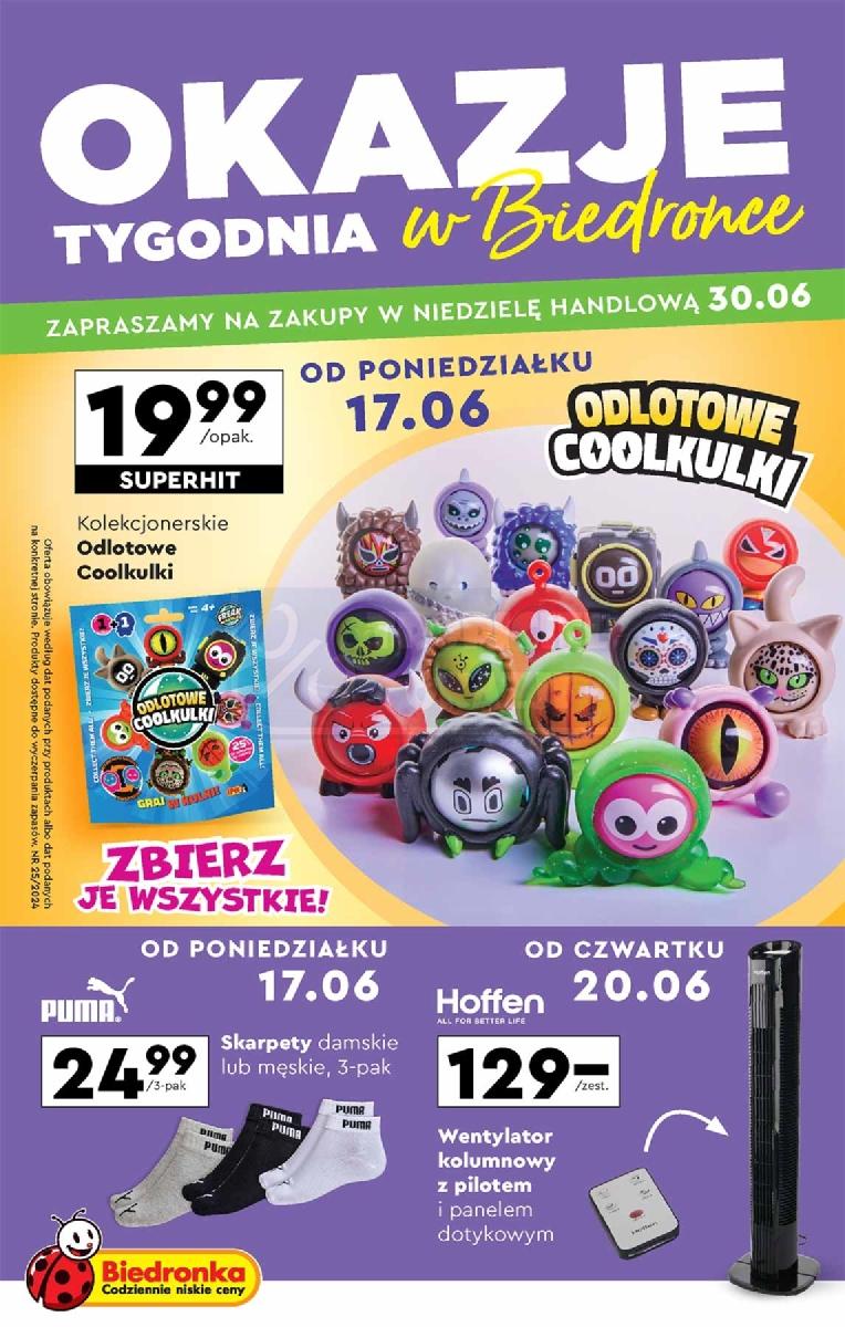 Gazetka promocyjna Biedronka str. 1