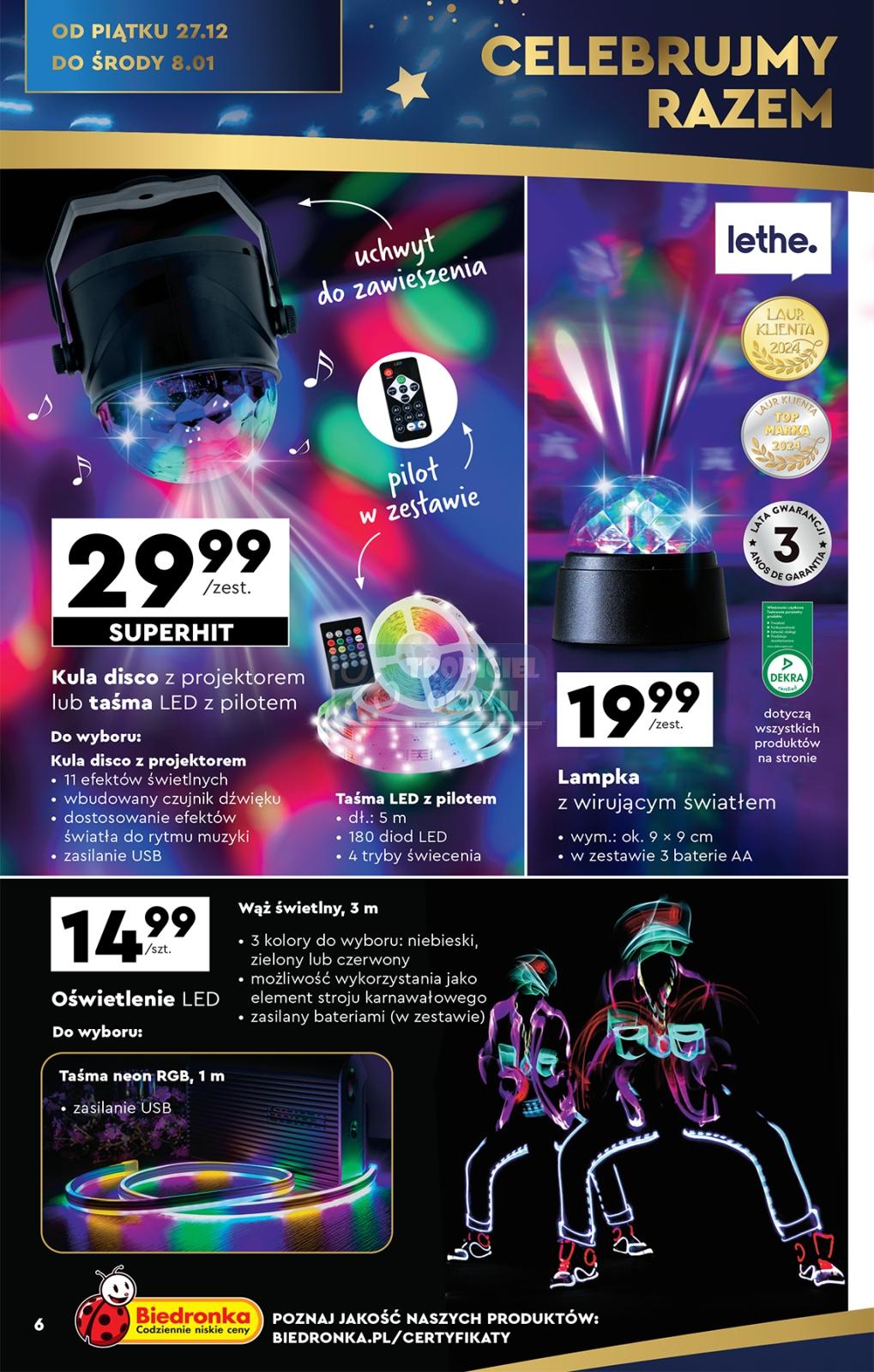 Gazetka promocyjna Biedronka str. 6