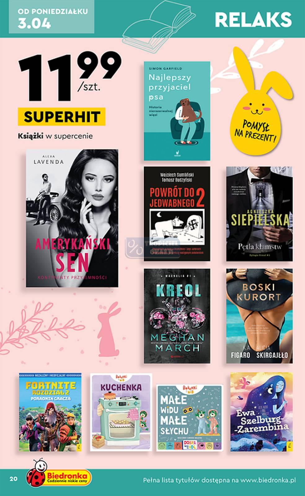 Gazetka promocyjna Biedronka str. 20