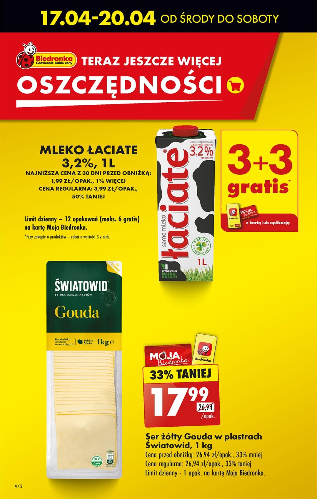 Gazetka promocyjna Biedronka str. 4