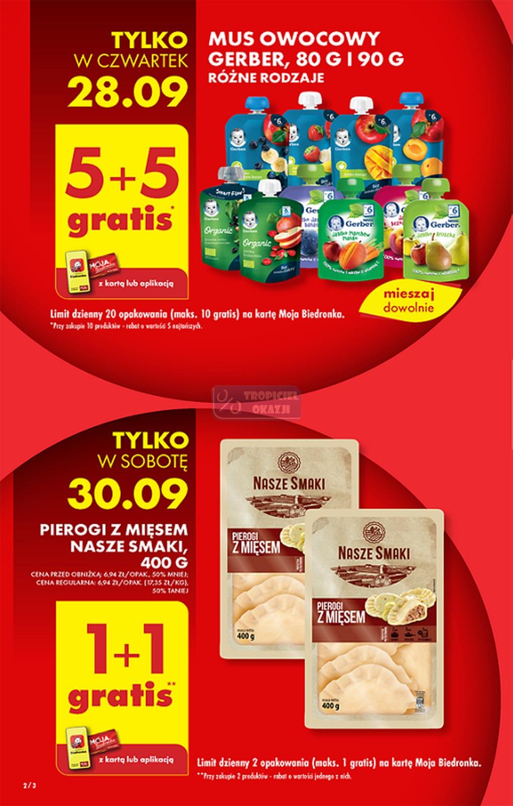 Gazetka promocyjna Biedronka str. 2