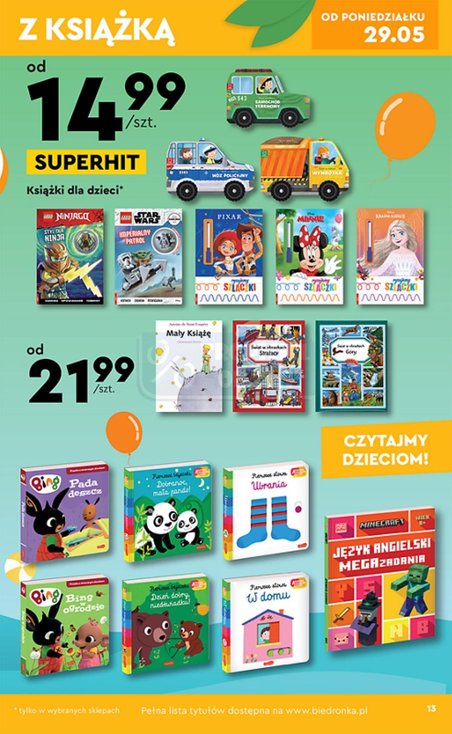 Gazetka promocyjna Biedronka str. 13