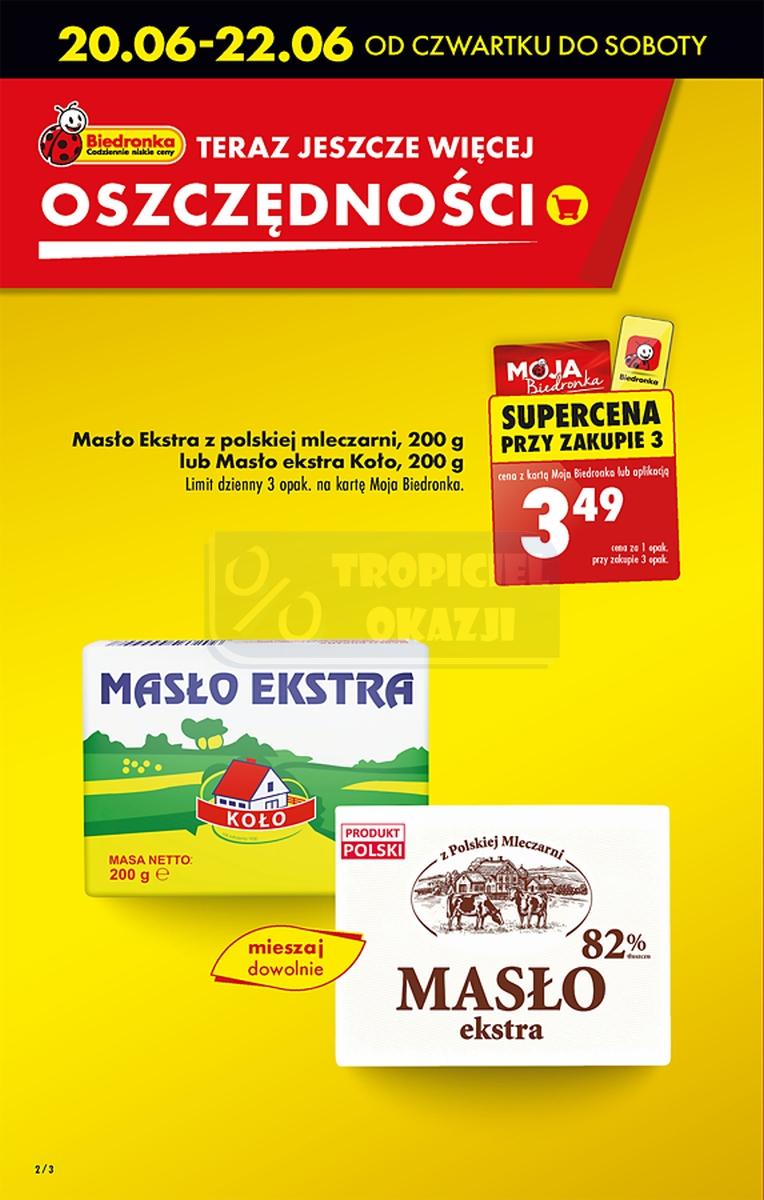 Gazetka promocyjna Biedronka str. 2