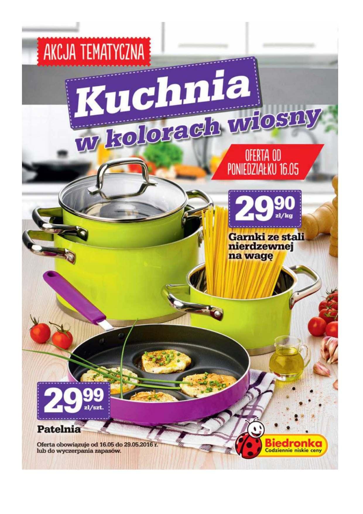 Gazetka promocyjna Biedronka str. 1