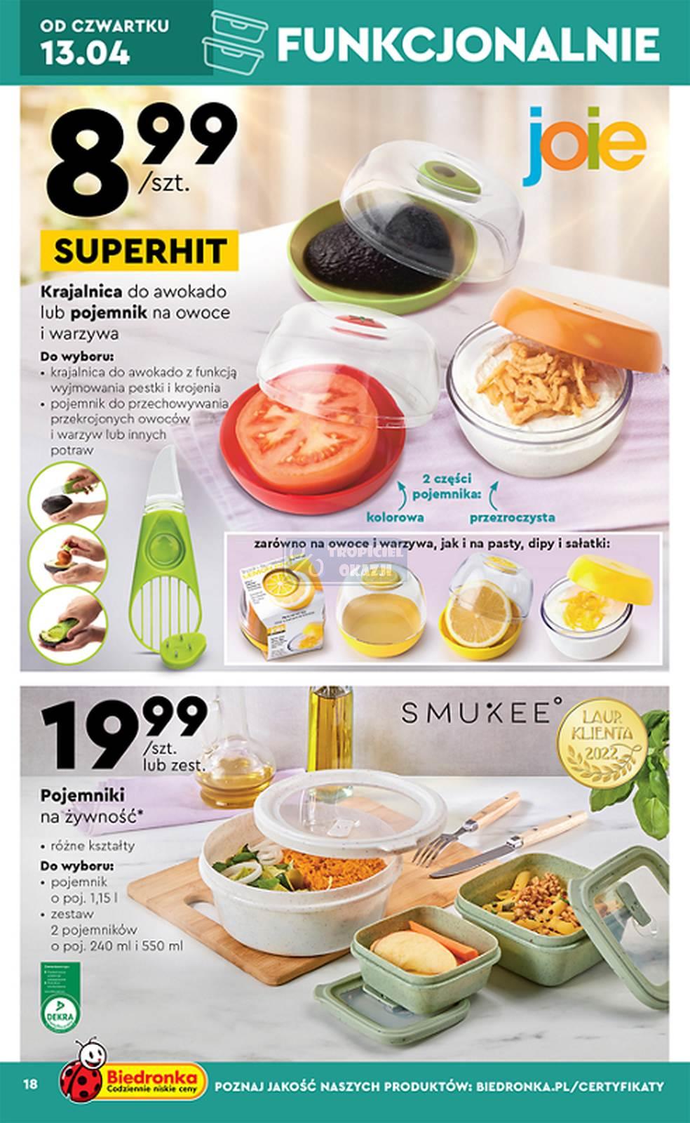 Gazetka promocyjna Biedronka str. 18