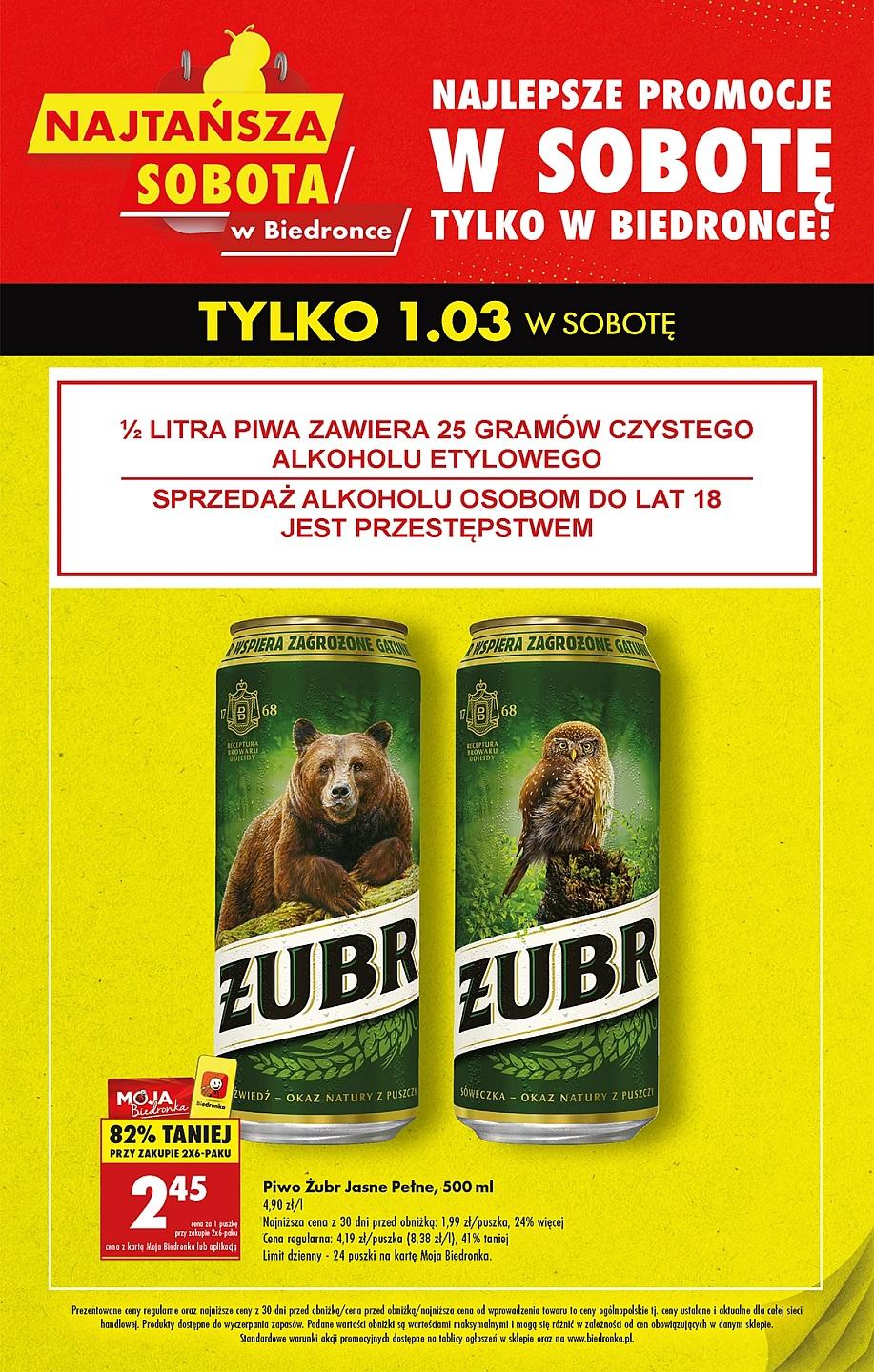 Gazetka promocyjna Biedronka str. 2