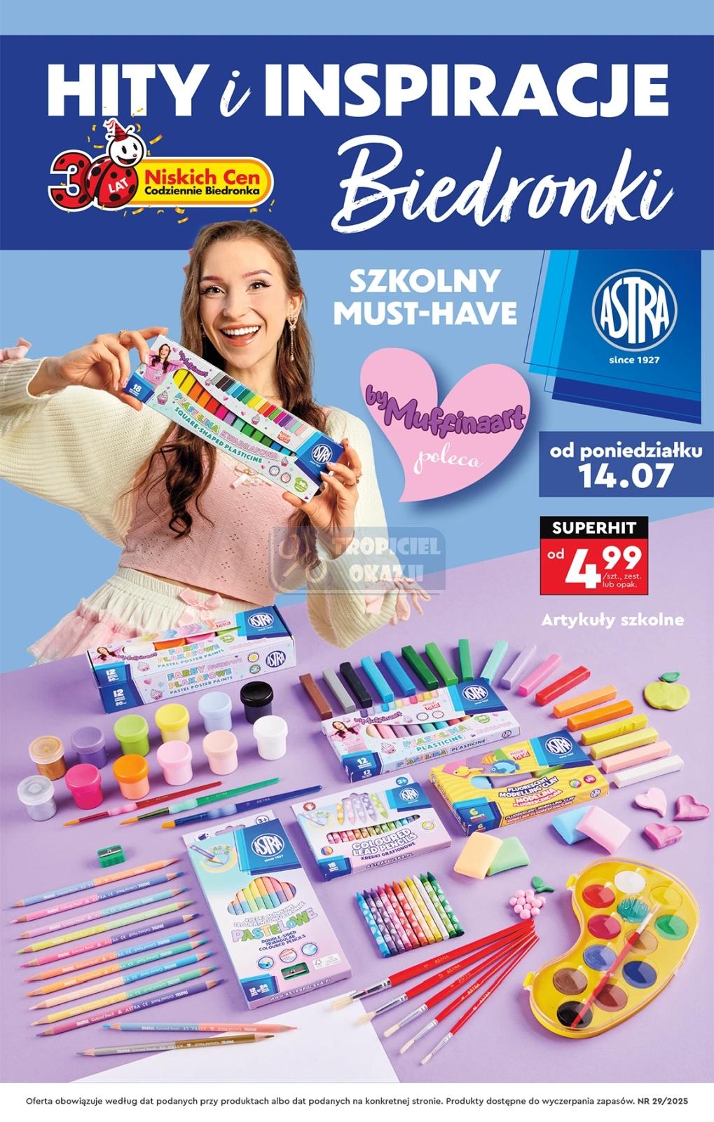 Gazetka promocyjna Biedronka str. 1