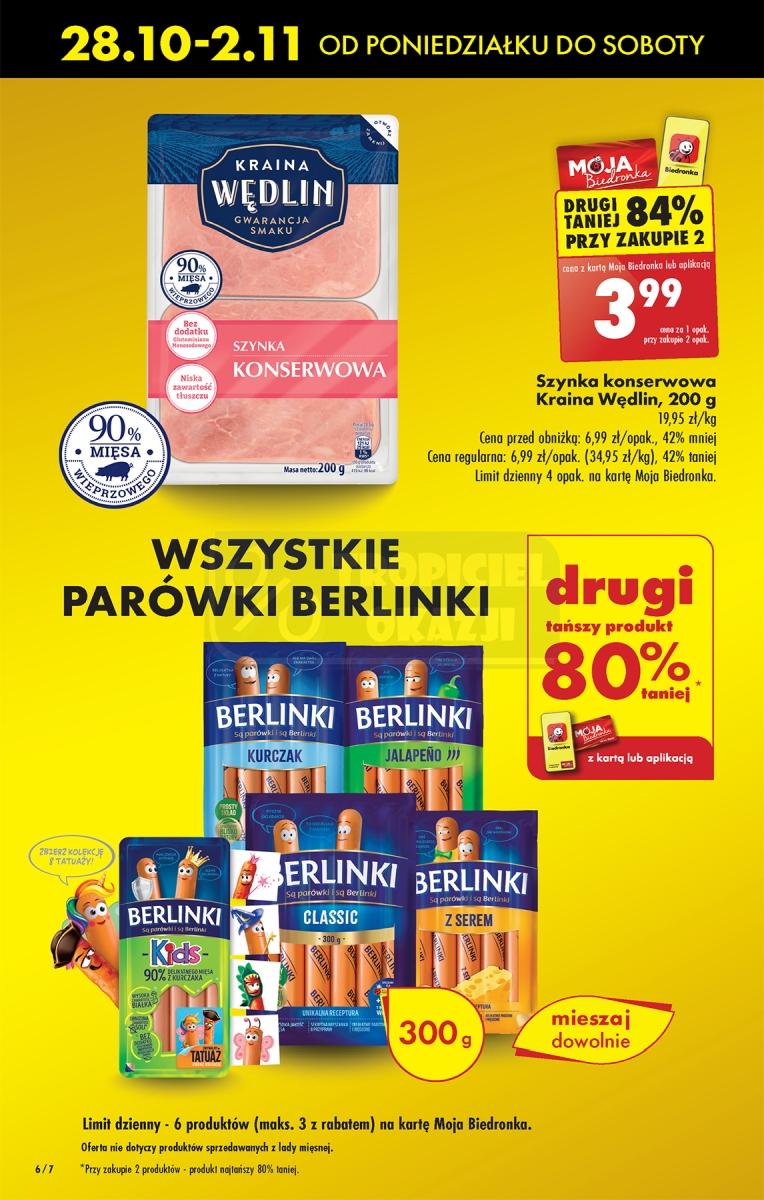 Gazetka promocyjna Biedronka str. 6