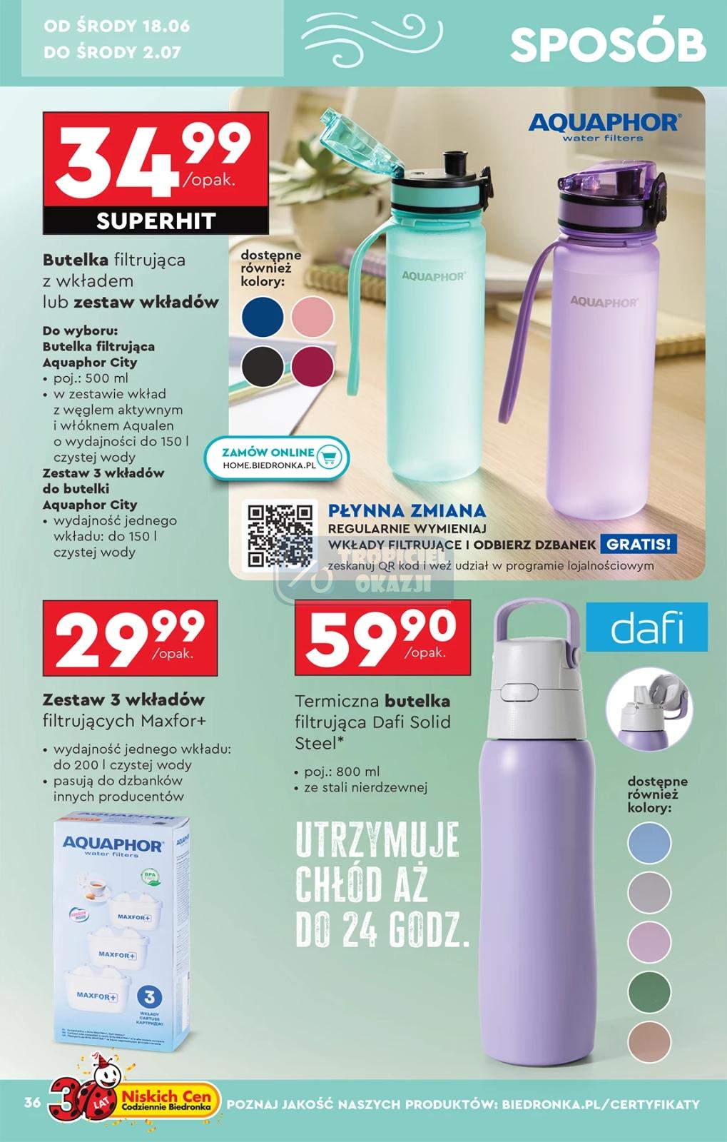 Gazetka promocyjna Biedronka str. 36