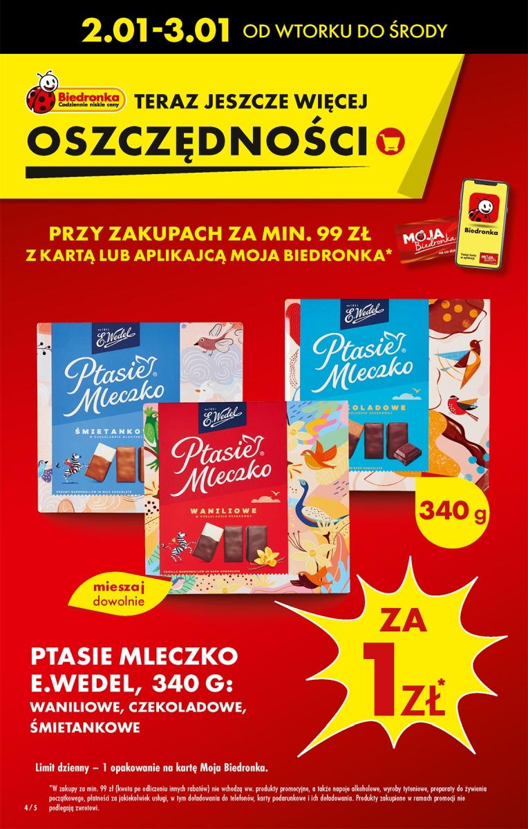 Gazetka promocyjna Biedronka str. 4