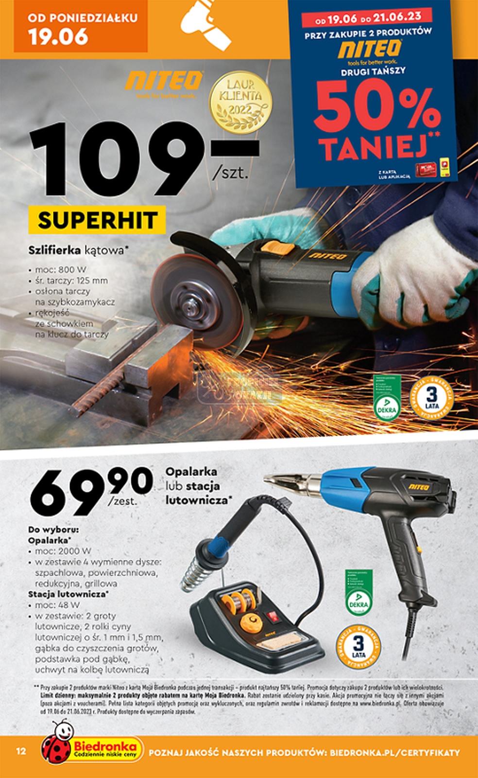 Gazetka promocyjna Biedronka str. 12