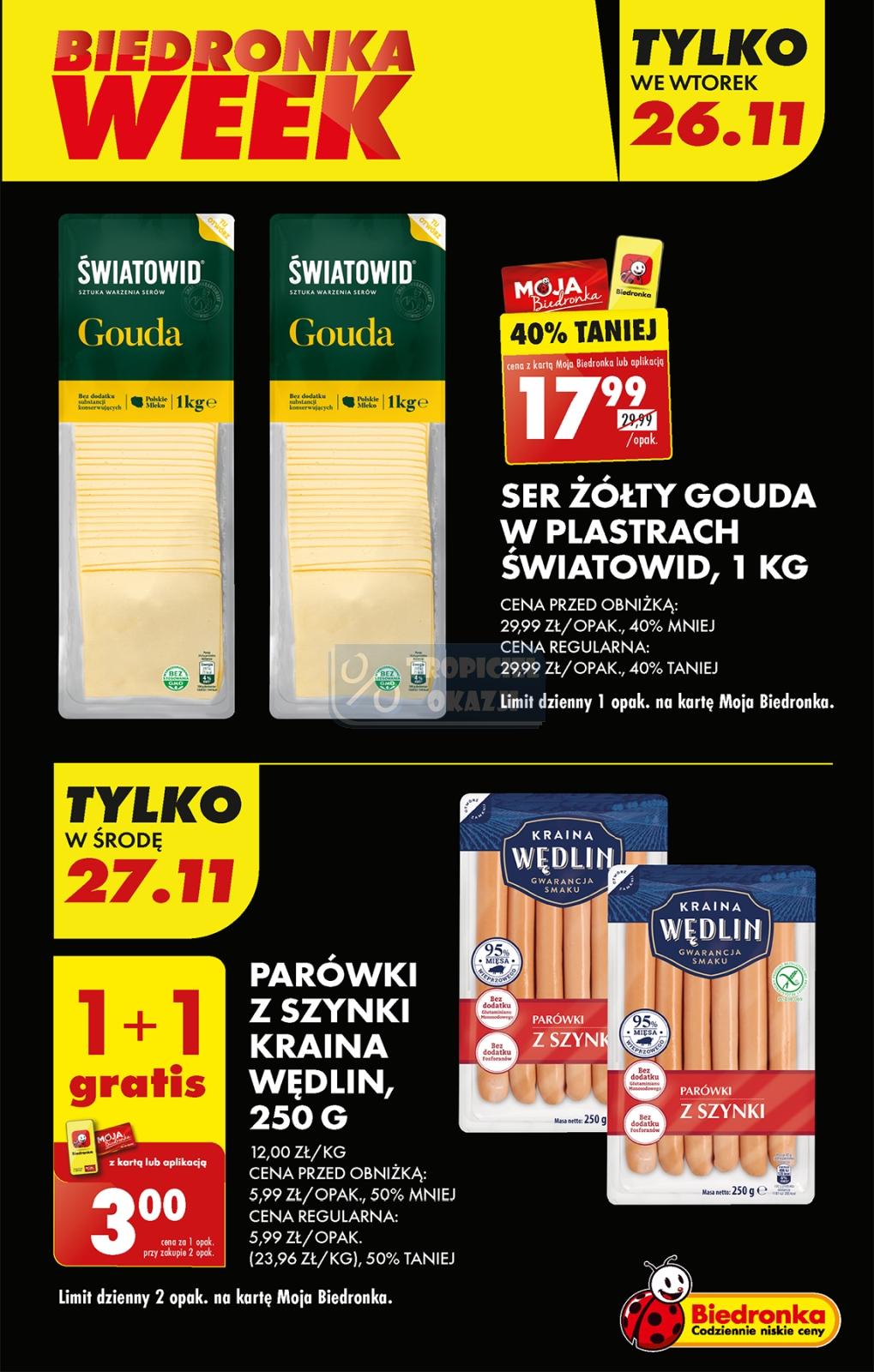 Gazetka promocyjna Biedronka str. 3
