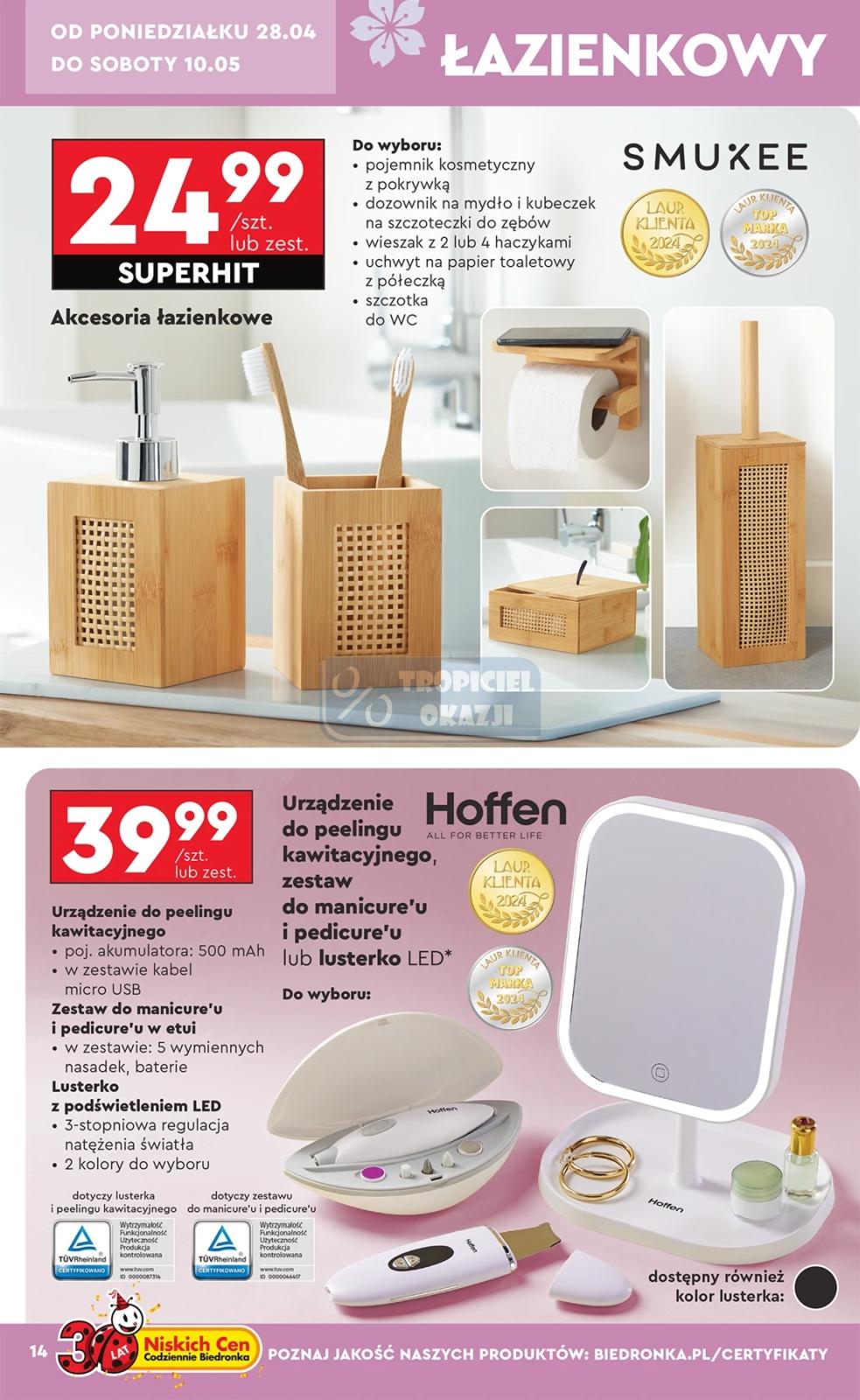 Gazetka promocyjna Biedronka str. 14