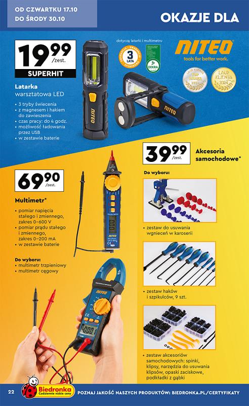 Gazetka promocyjna Biedronka str. 22