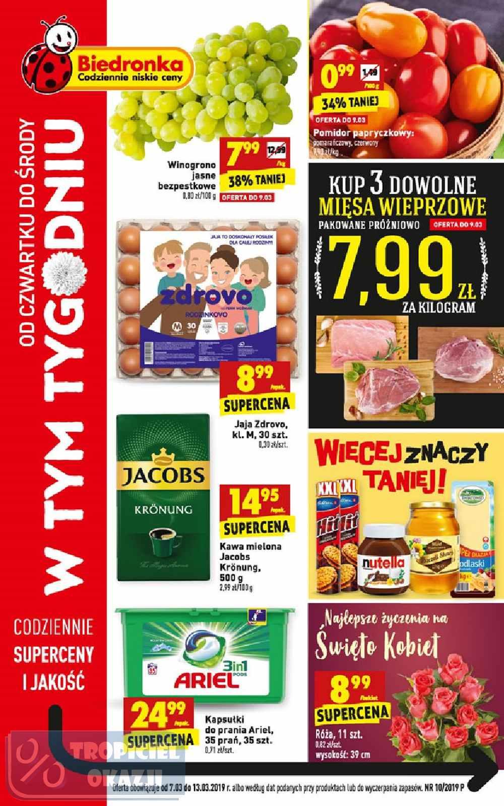 Gazetka promocyjna Biedronka str. 1