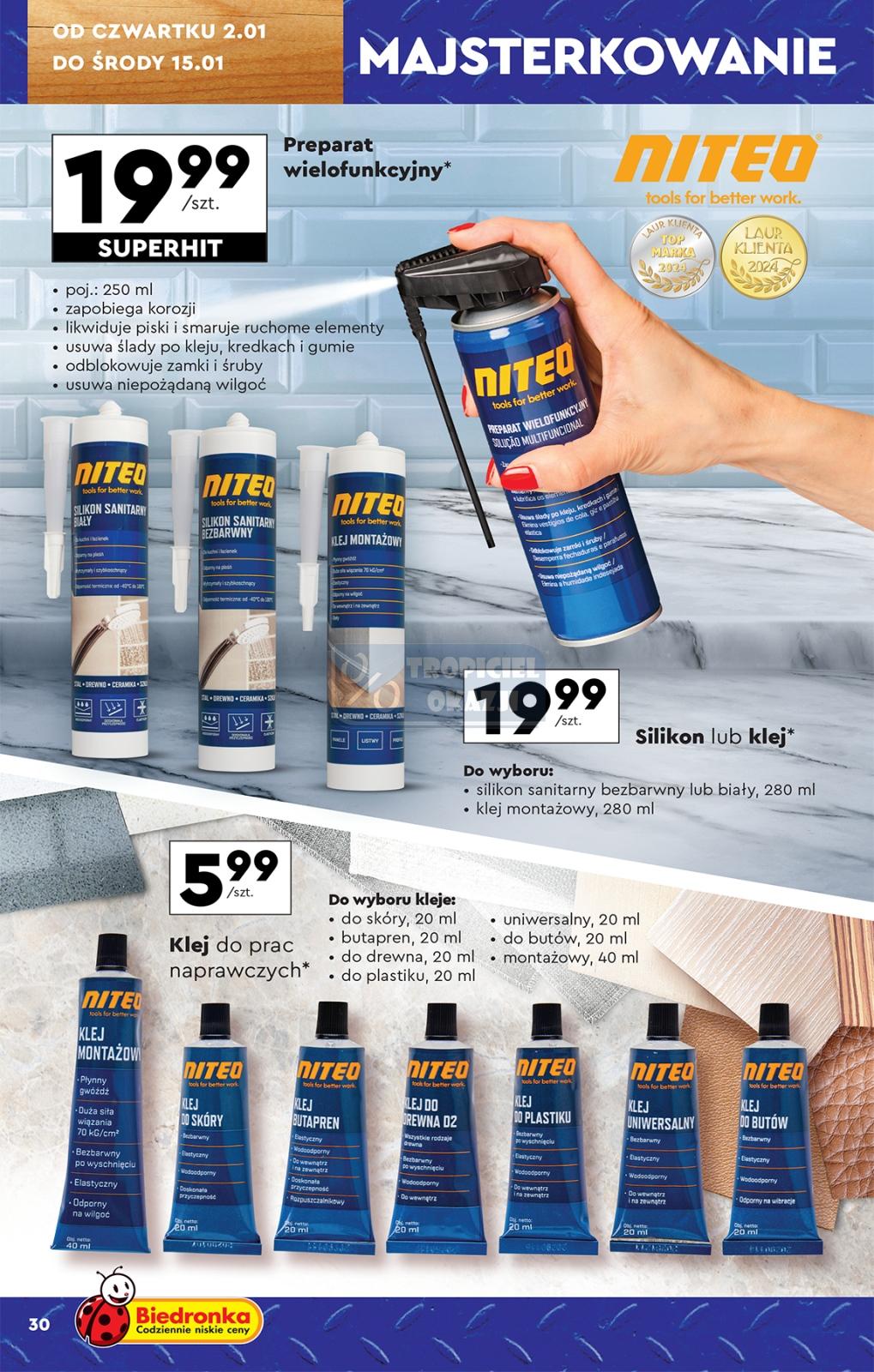 Gazetka promocyjna Biedronka str. 30