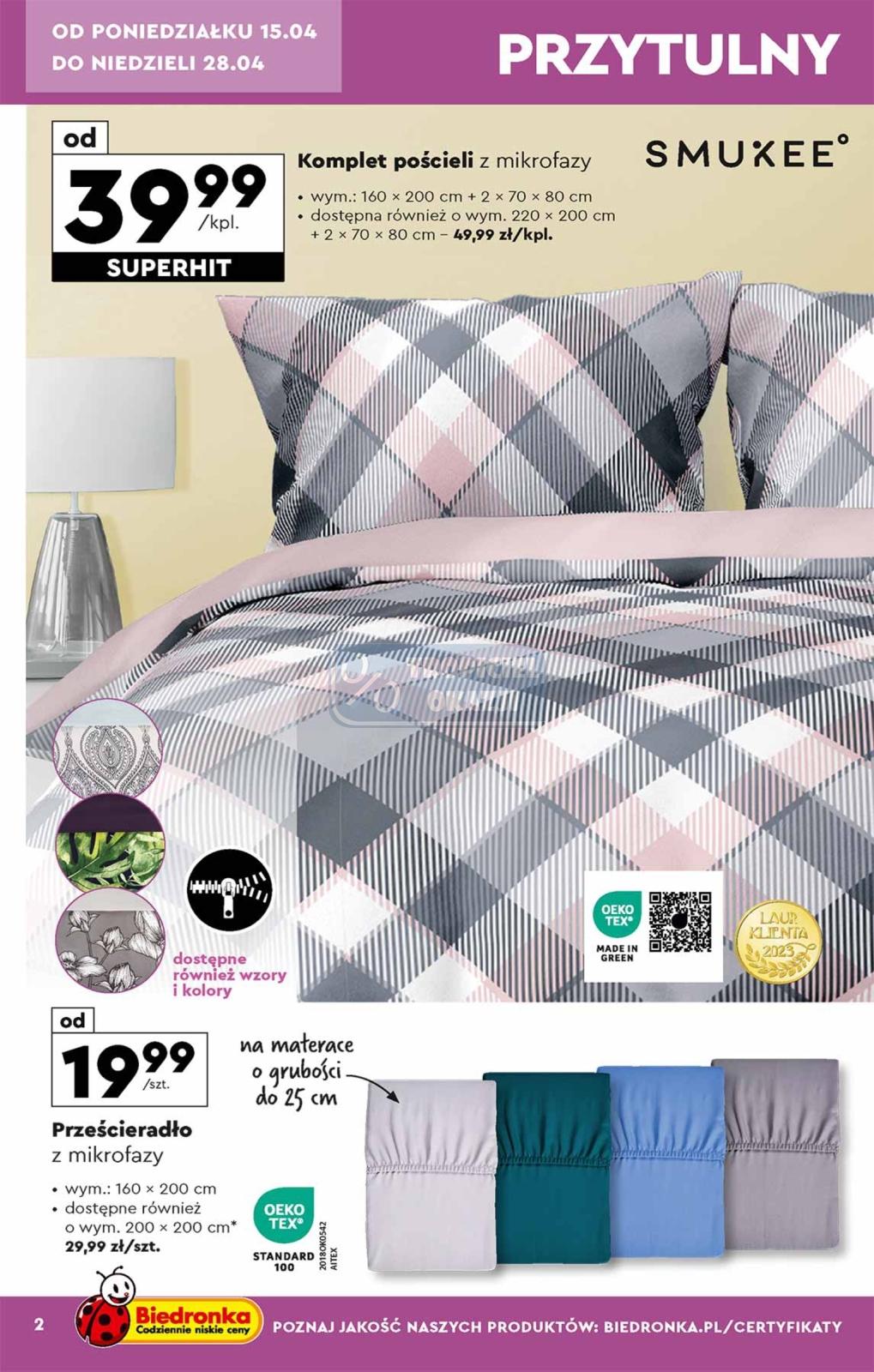 Gazetka promocyjna Biedronka str. 2
