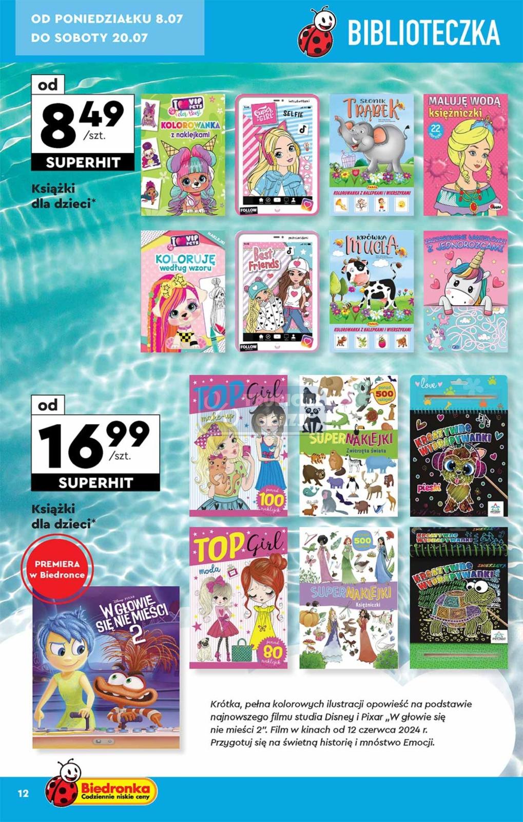 Gazetka promocyjna Biedronka str. 12