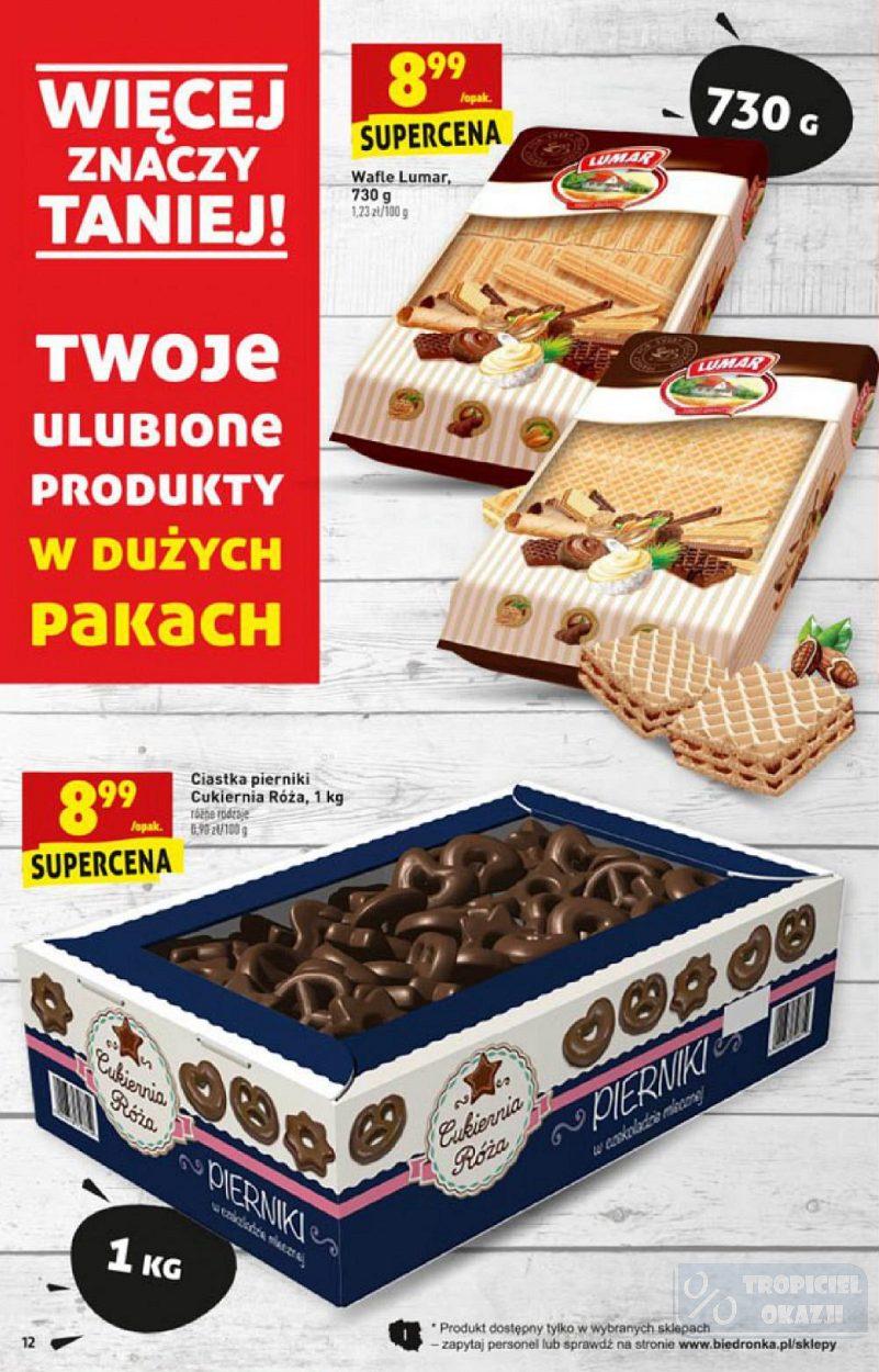 Gazetka promocyjna Biedronka str. 12