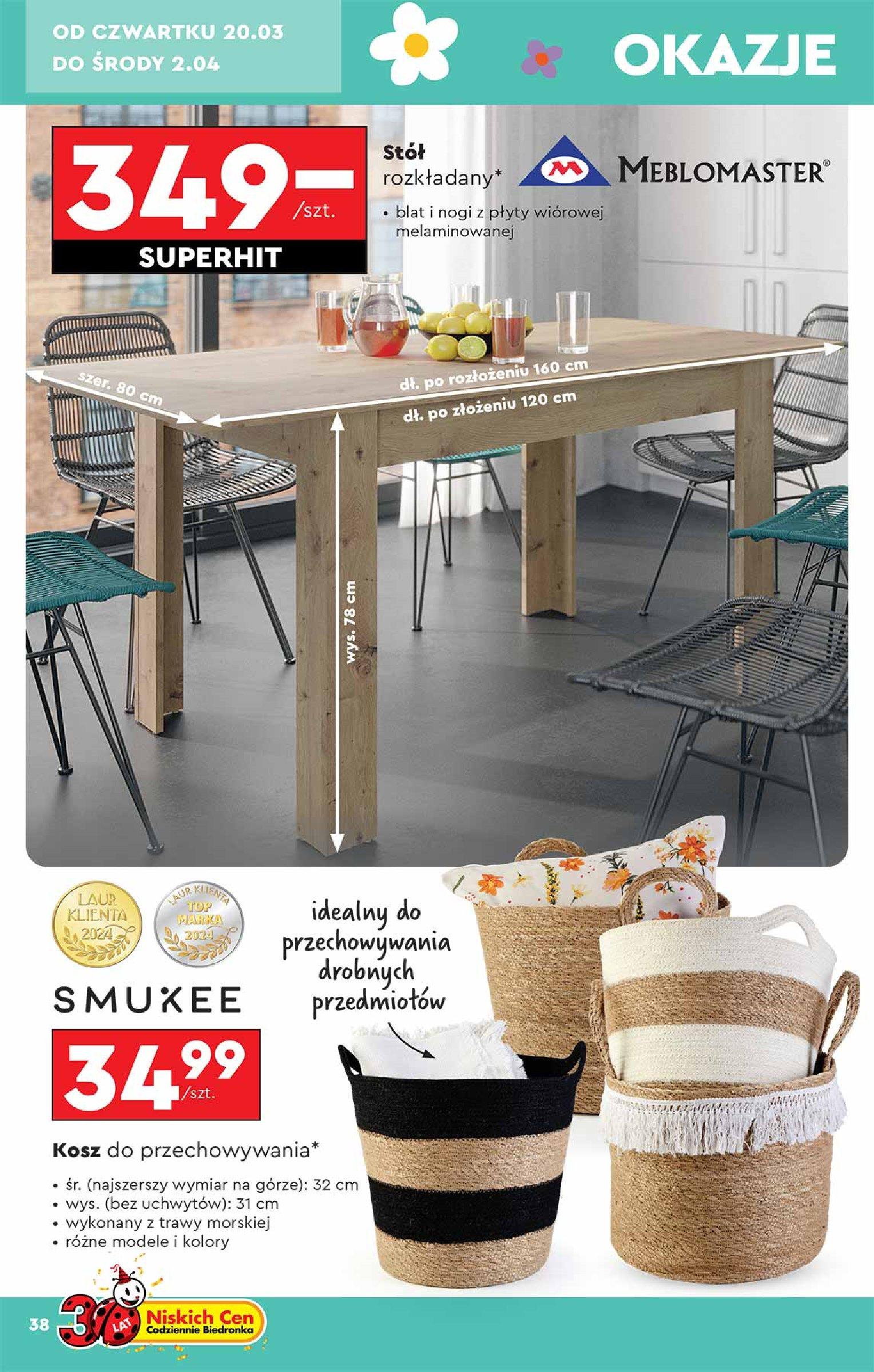 Gazetka promocyjna Biedronka str. 38