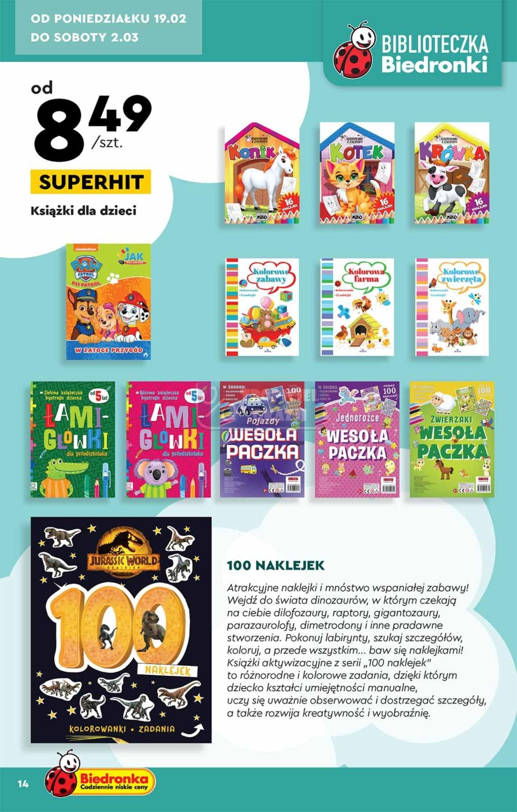 Gazetka promocyjna Biedronka str. 14