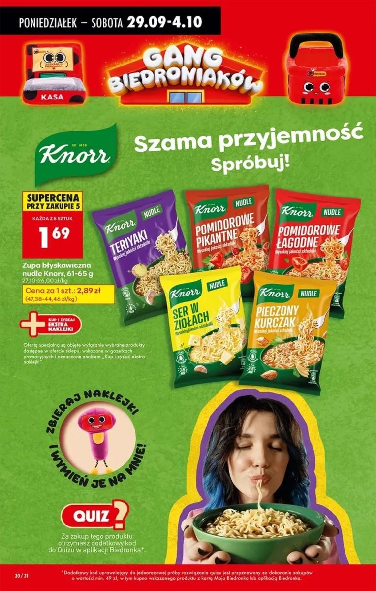 Gazetka promocyjna Biedronka str. 30