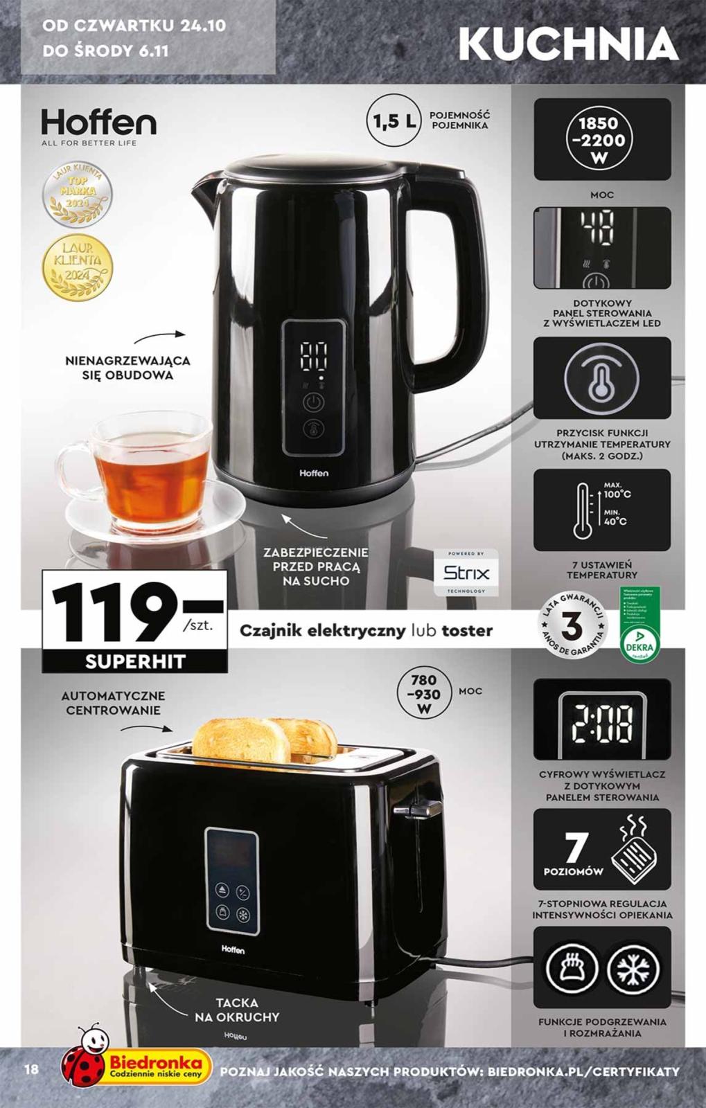 Gazetka promocyjna Biedronka str. 18