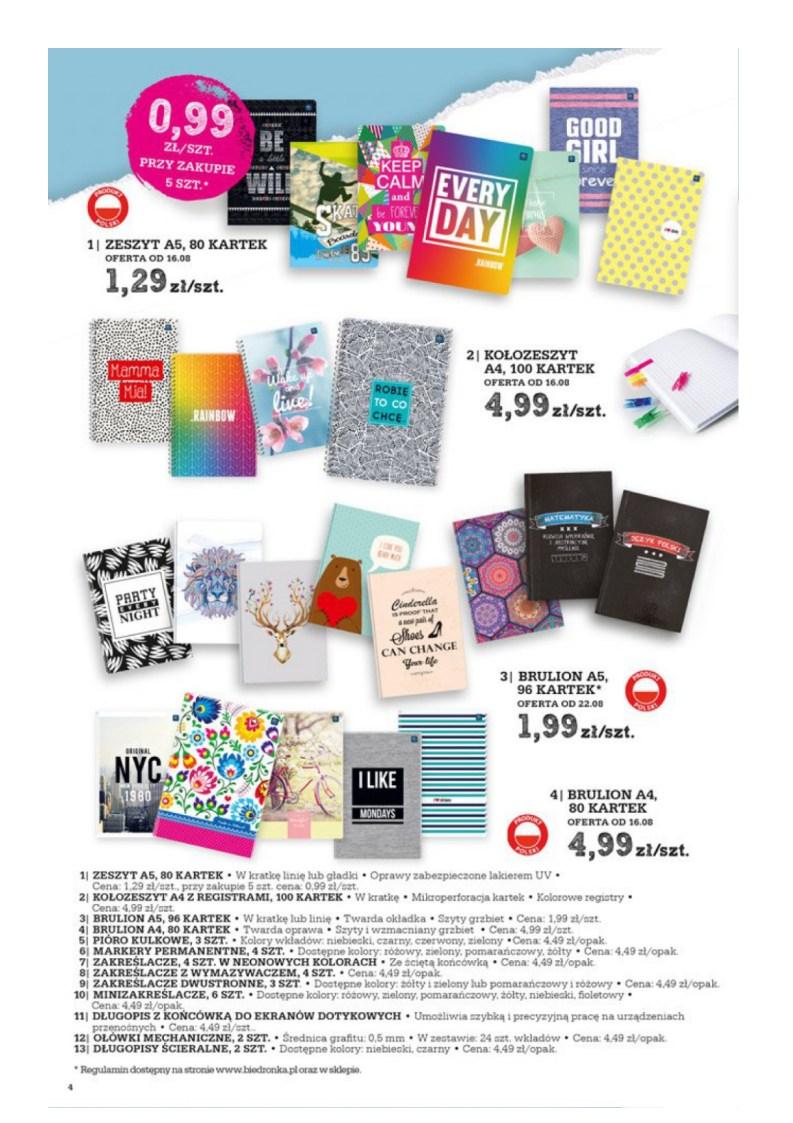 Gazetka promocyjna Biedronka str. 4