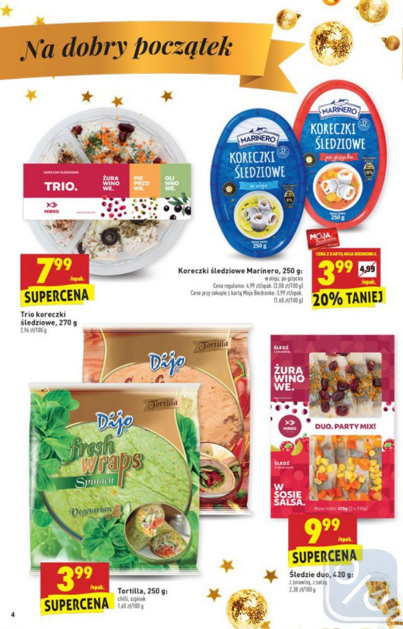 Gazetka promocyjna Biedronka str. 4