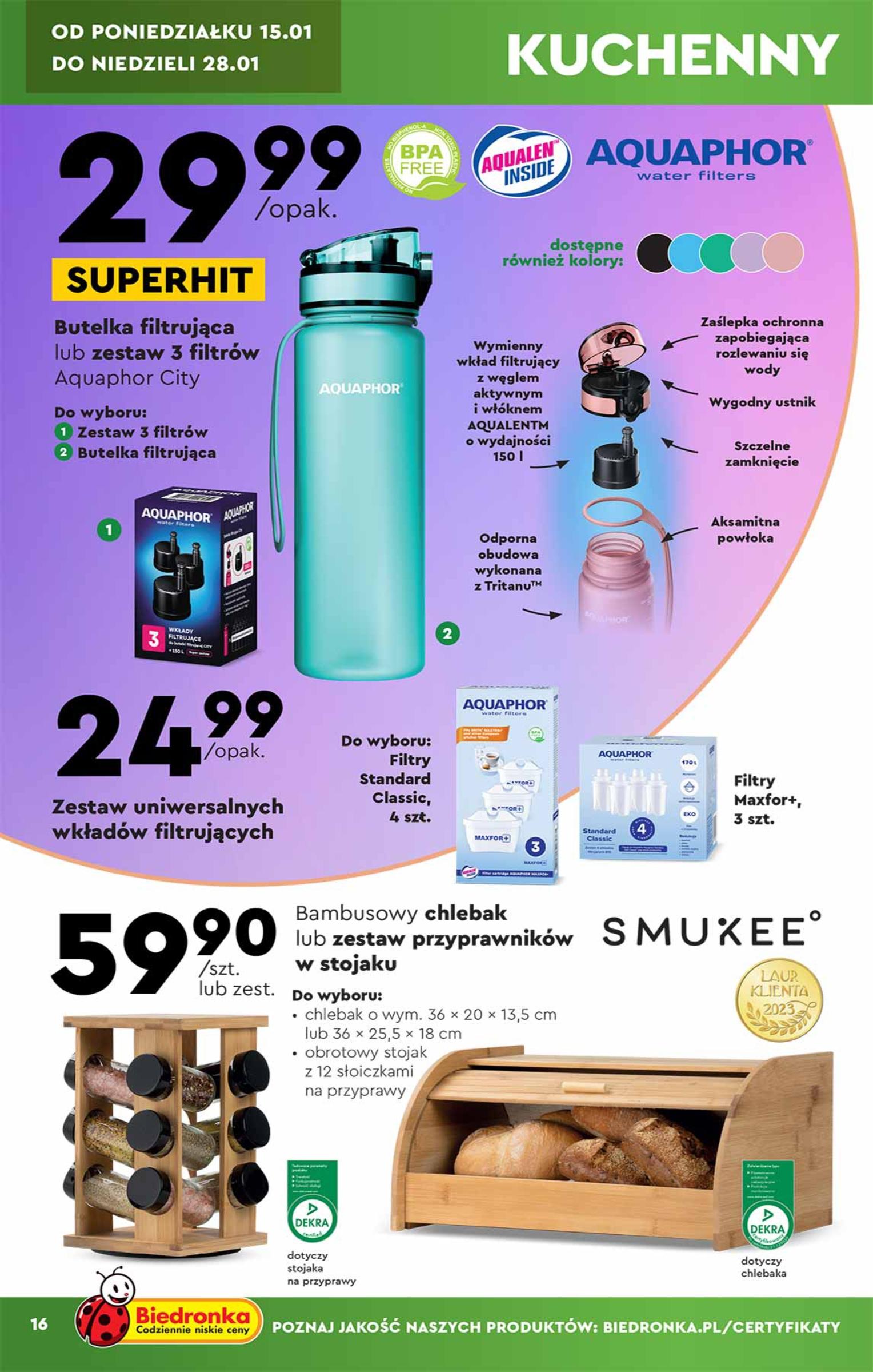 Gazetka promocyjna Biedronka str. 16