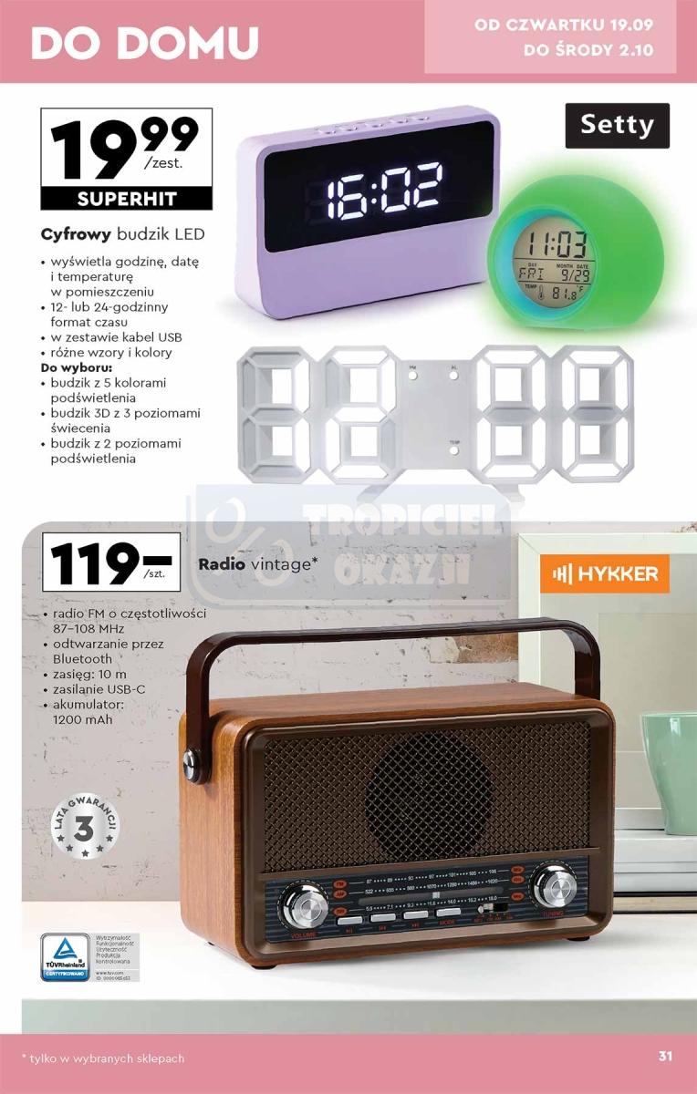 Gazetka promocyjna Biedronka str. 31