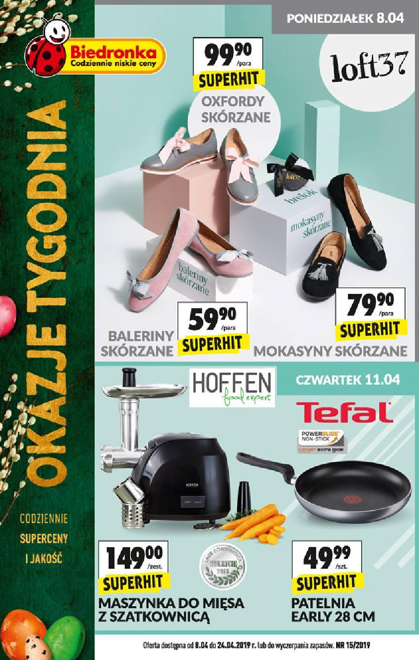 Gazetka promocyjna Biedronka str. 1