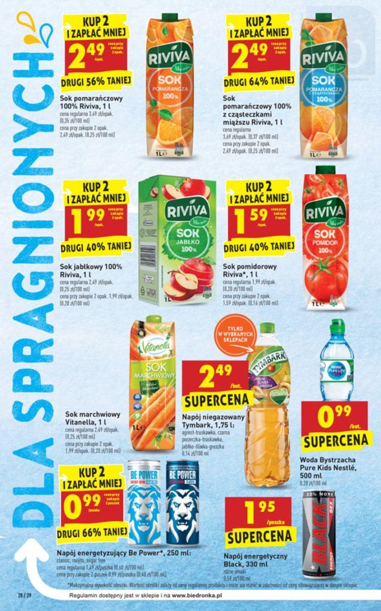 Gazetka promocyjna Biedronka str. 28