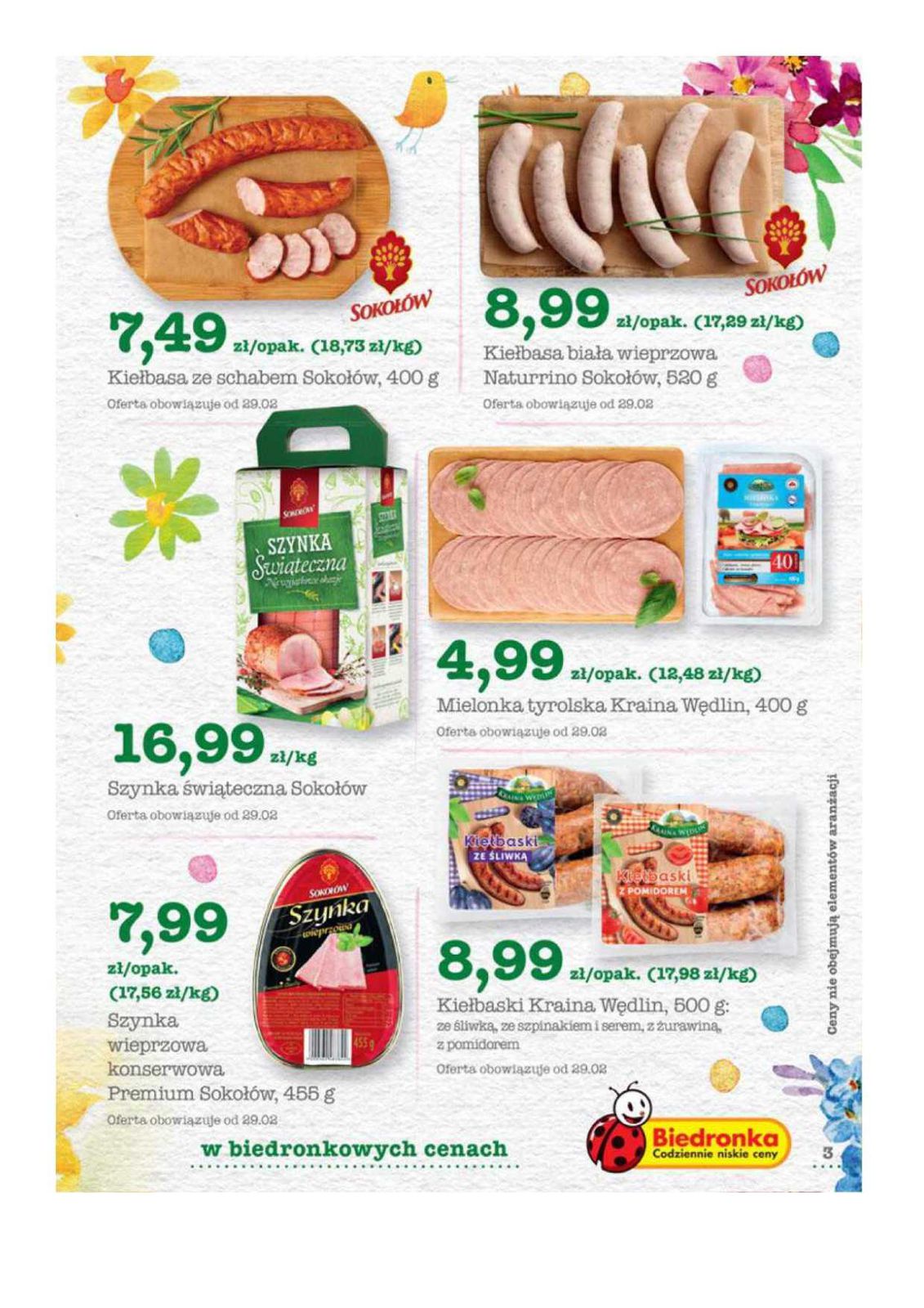 Gazetka promocyjna Biedronka str. 3